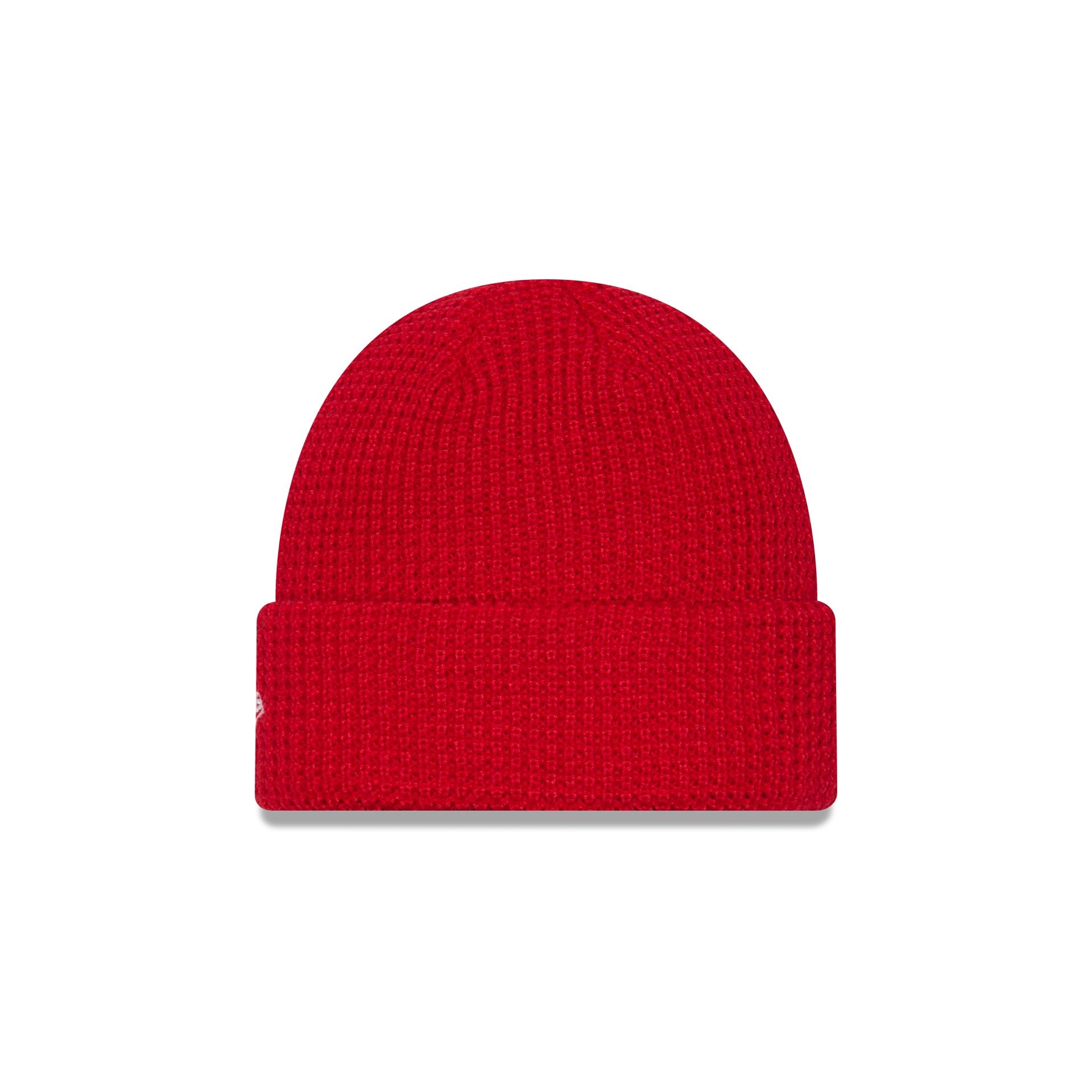 Ohio State Buckeyes Waffle Stitch Knit Beanie Hat - Image 3