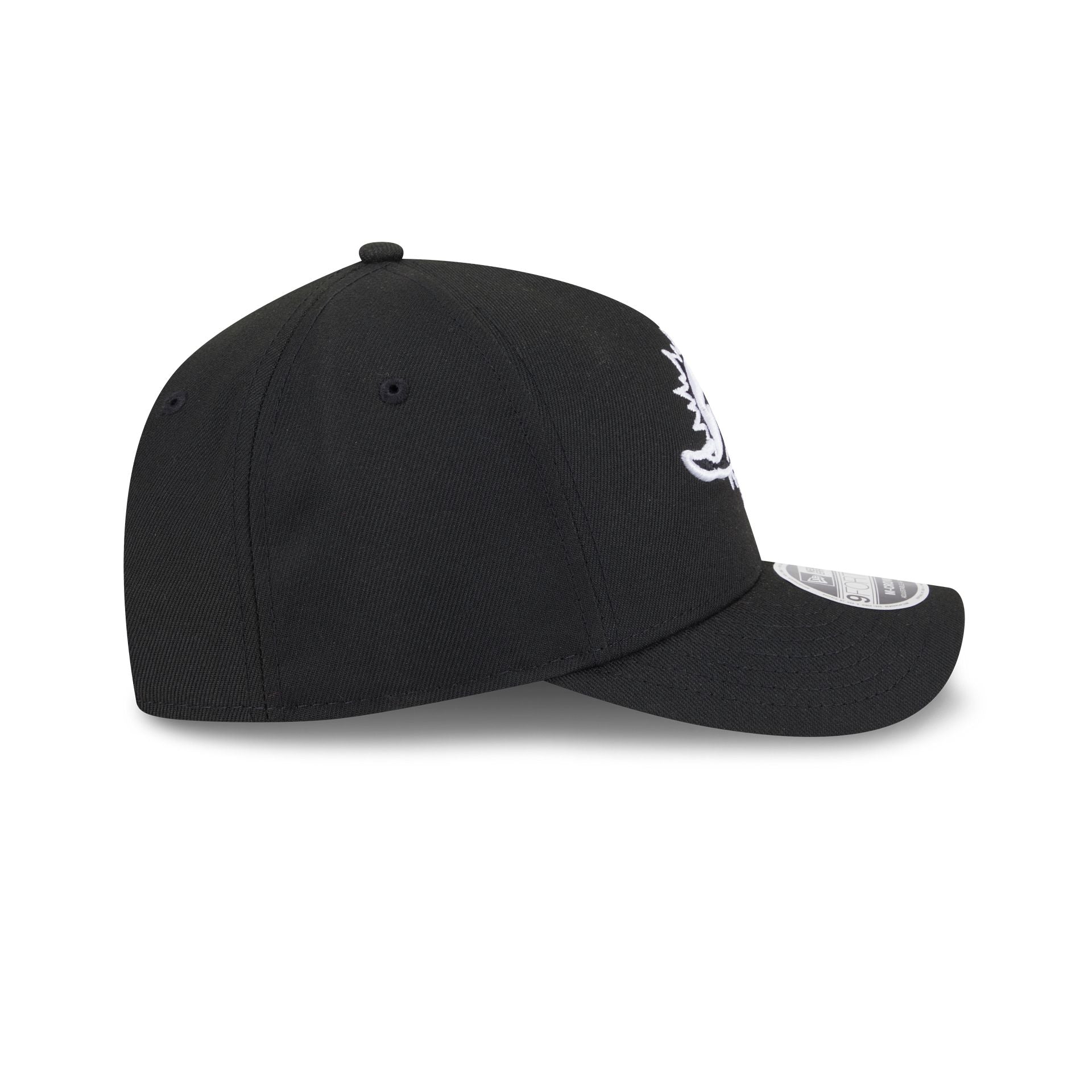 Miami Dolphins Black & White 9FORTY M-Crown A-Frame Snapback Hat - Image 5
