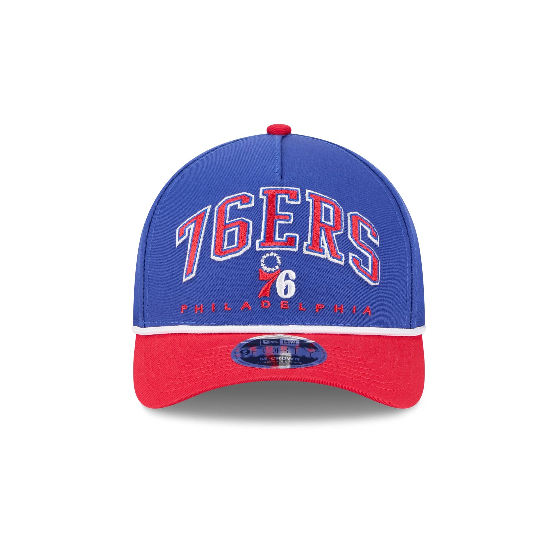 Philadelphia 76ers Arch 9FORTY M-Crown A-Frame Snapback Hat - Image 2
