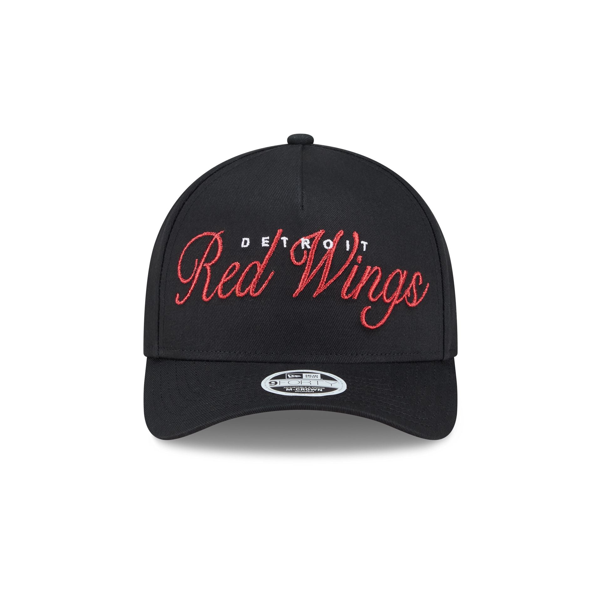 Detroit Red Wings Metallic Women's 9FORTY M-Crown A-Frame Snapback Hat - Image 2