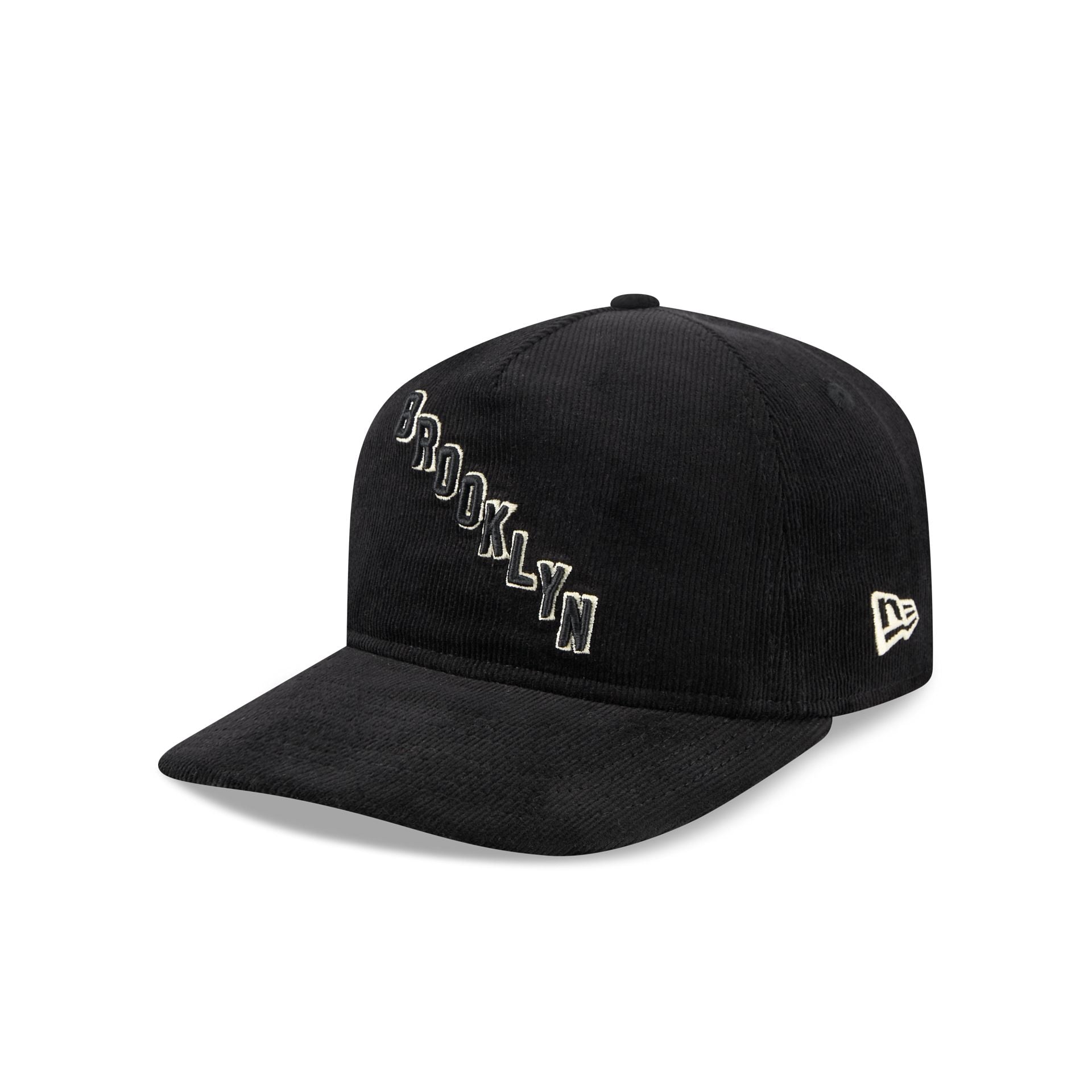 Brooklyn Americans Nostalgic Black Corduroy 19TWENTY Adjustable Hat