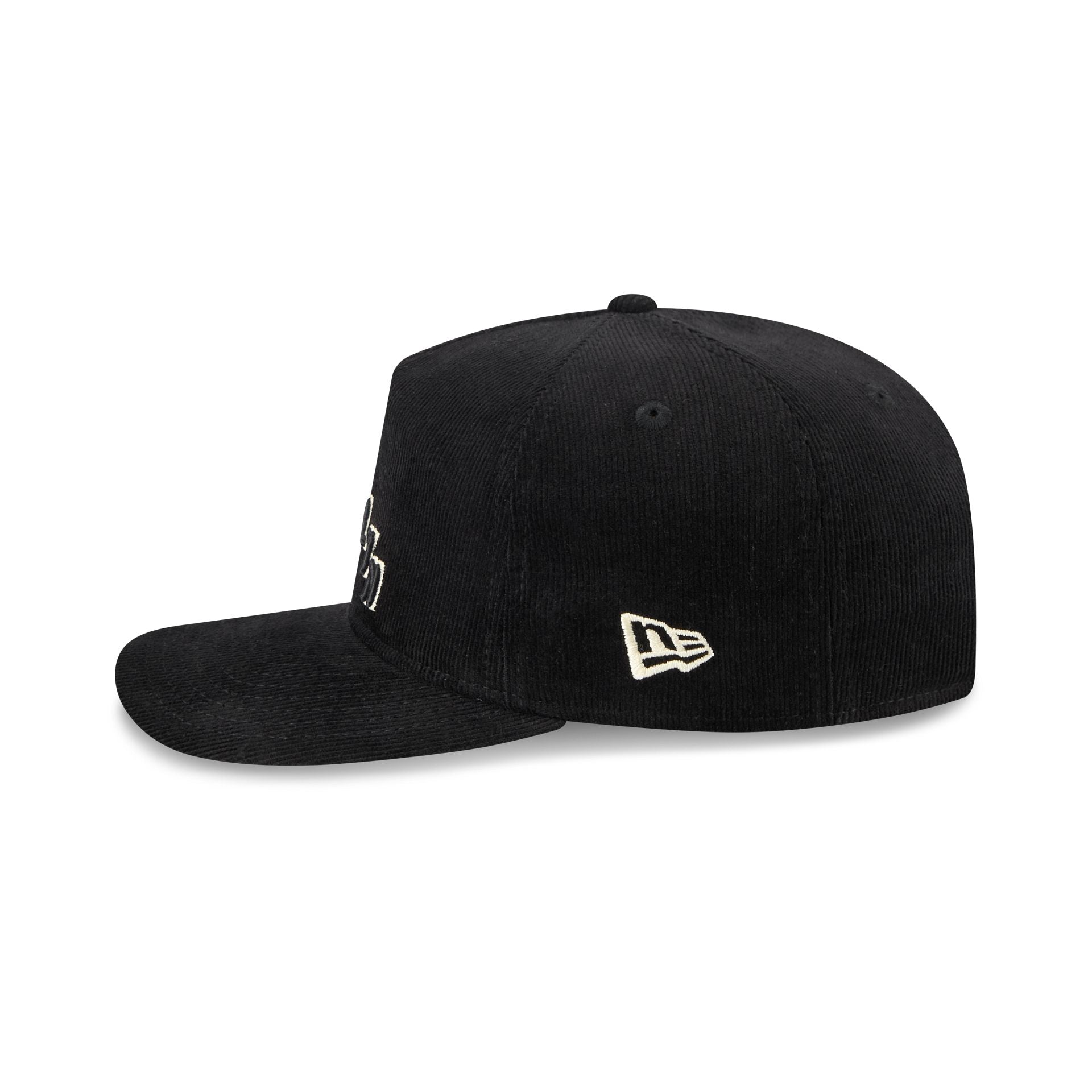 Brooklyn Americans Nostalgic Black Corduroy 19TWENTY Adjustable Hat - Image 4