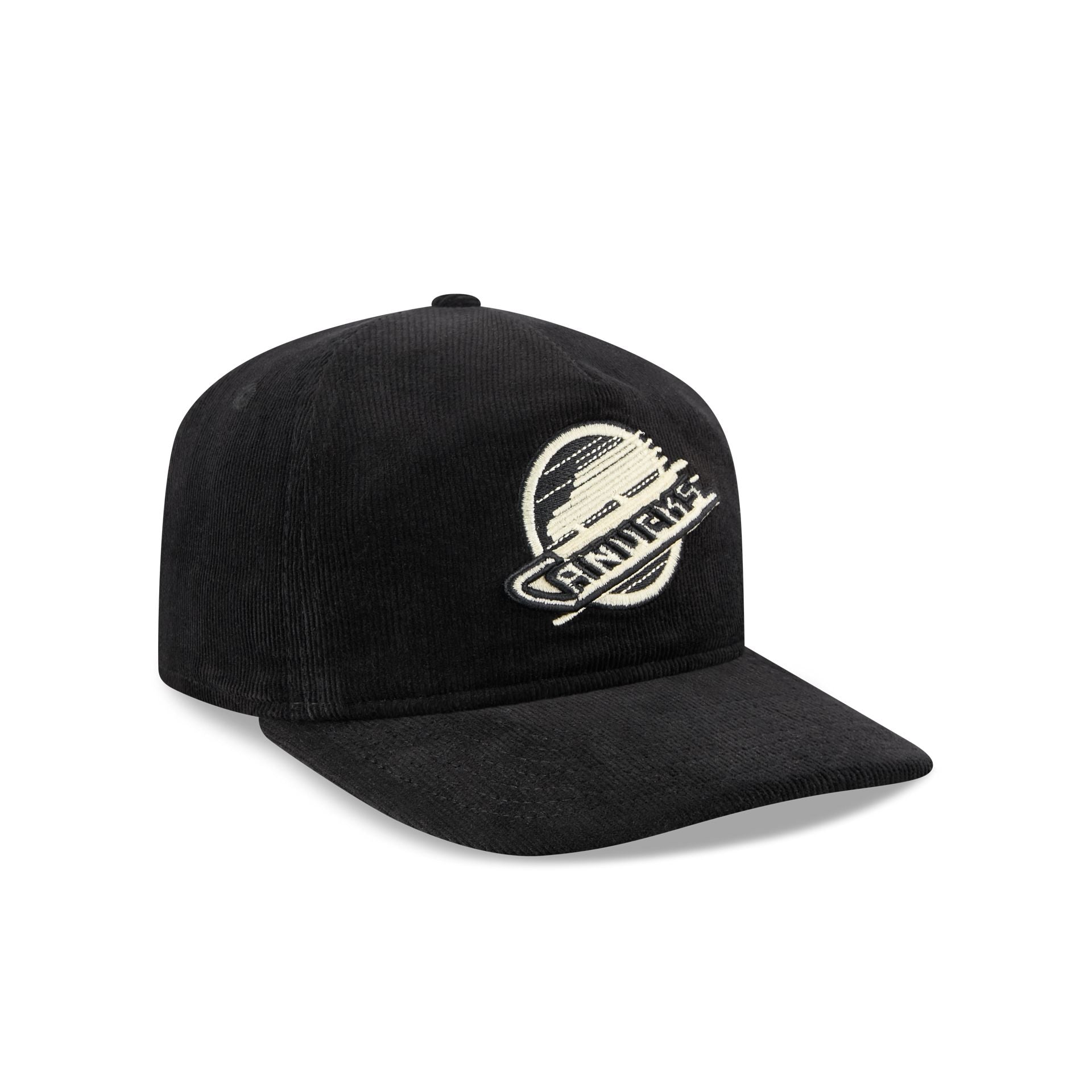 Vancouver Canucks Nostalgic Black Corduroy 19TWENTY Adjustable Hat - Image 3