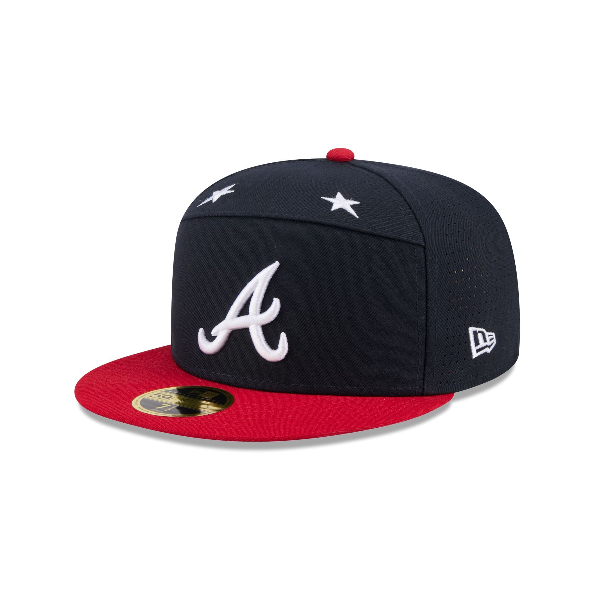 Atlanta Braves 2025 All-Star Game Split Panel 59FIFTY Fitted Hat - Image 3