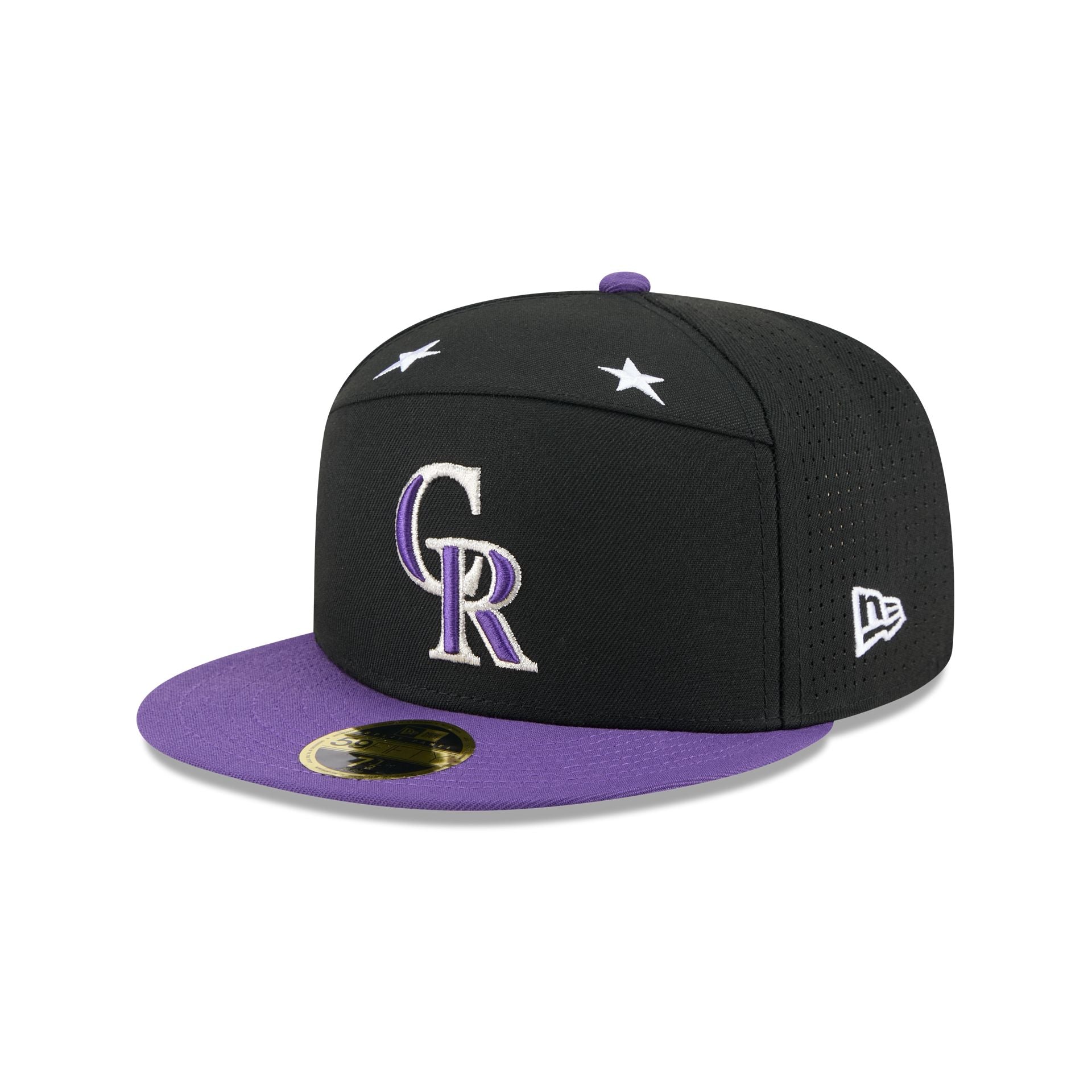 Colorado Rockies 2025 All-Star Game Split Panel 59FIFTY Fitted Hat - Image 3