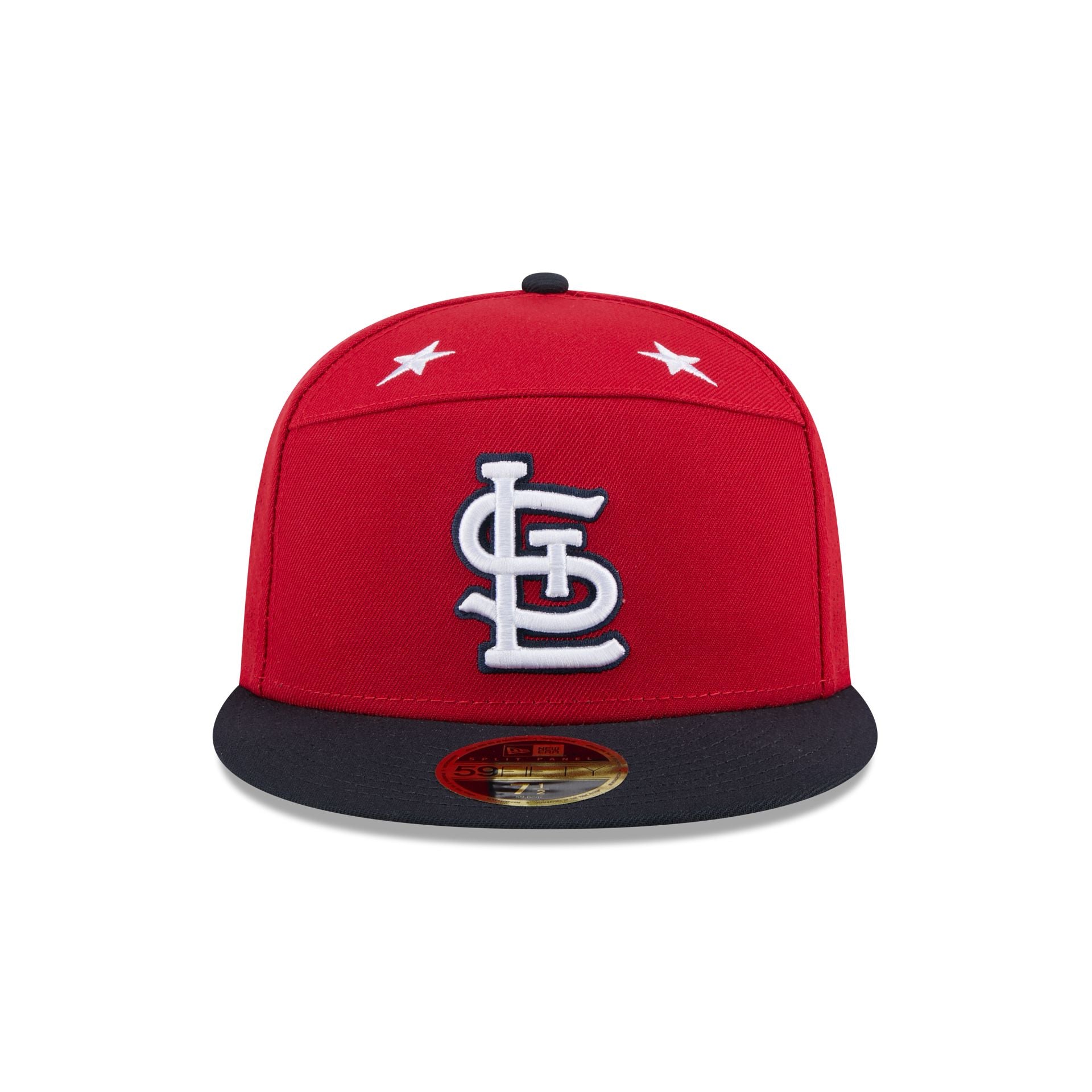 St. Louis Cardinals 2025 All-Star Game Split Panel 59FIFTY Fitted Hat - Image 2