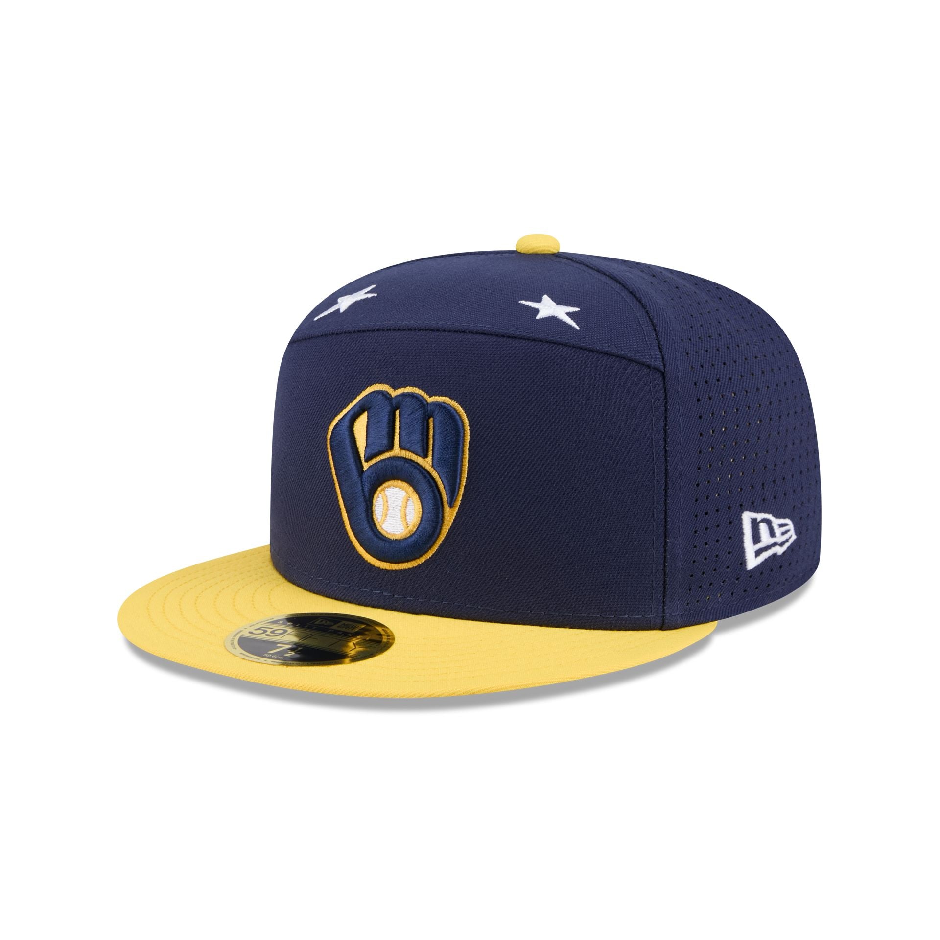 Milwaukee Brewers 2025 All-Star Game Split Panel 59FIFTY Fitted Hat - Image 3