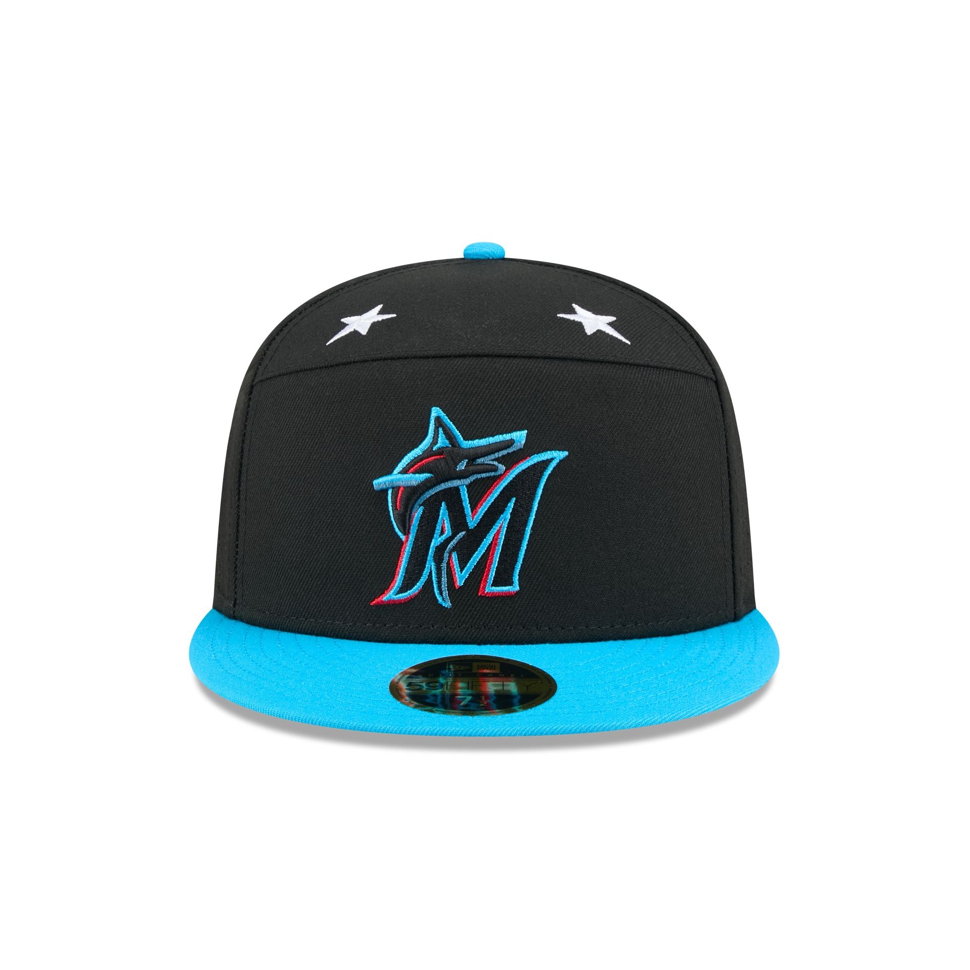 Miami Marlins 2025 All-Star Game Split Panel 59FIFTY Fitted Hat - Image 2