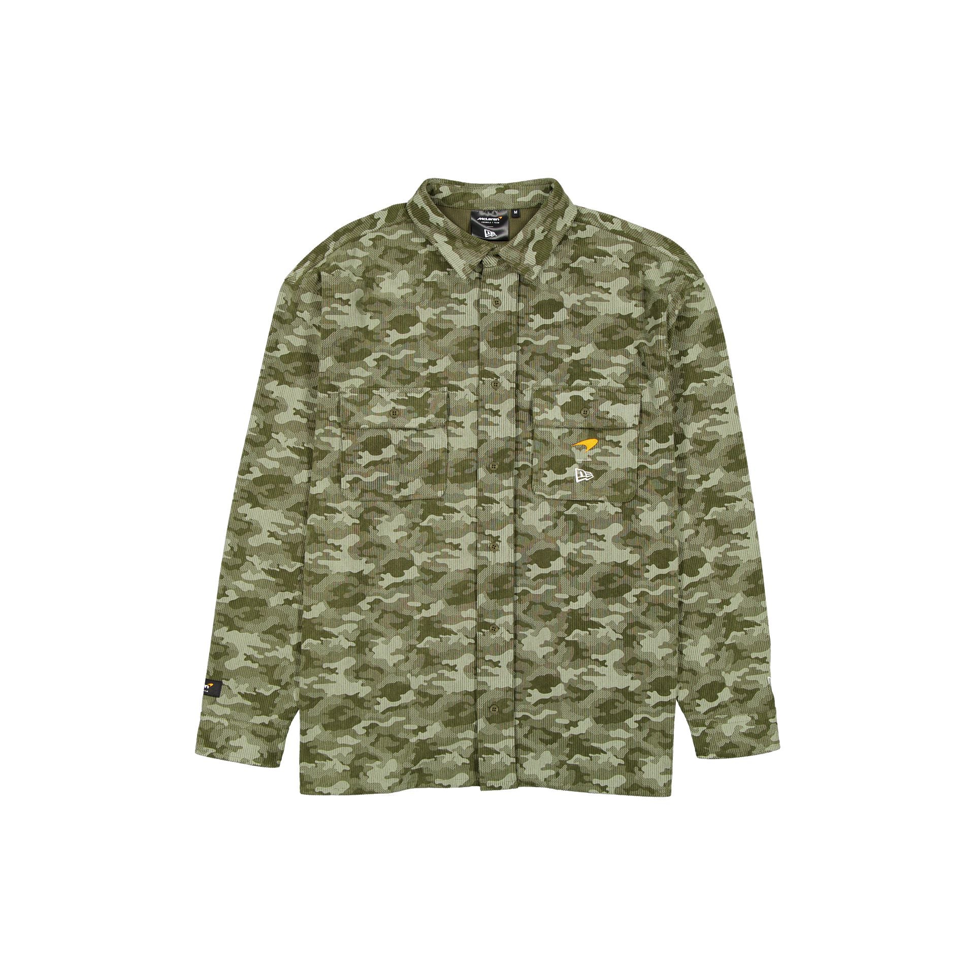 McLaren Formula 1 Team Green Camo Long Sleeve Shirt