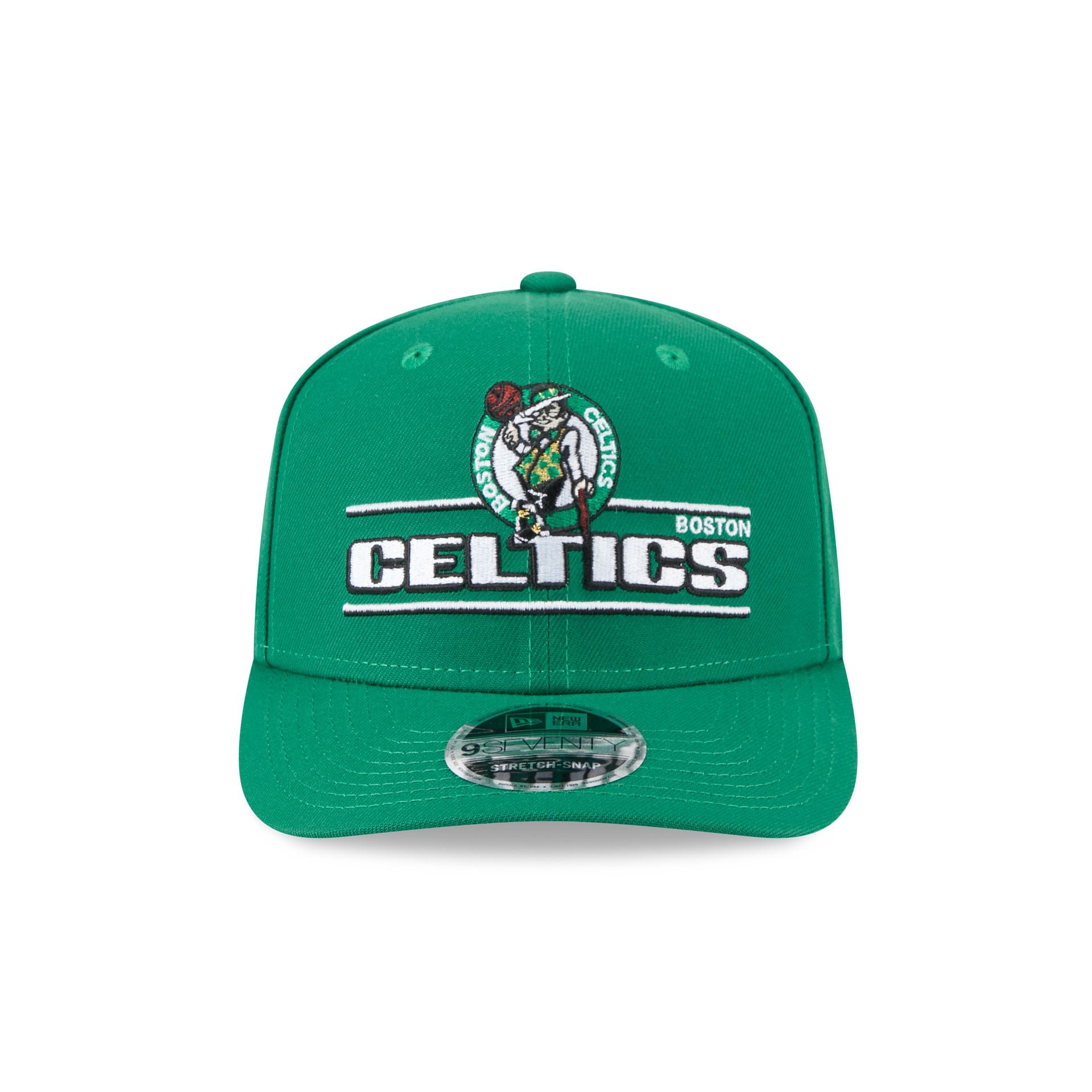 Boston Celtics Stated 9SEVENTY Stretch-Snap Hat - Image 2