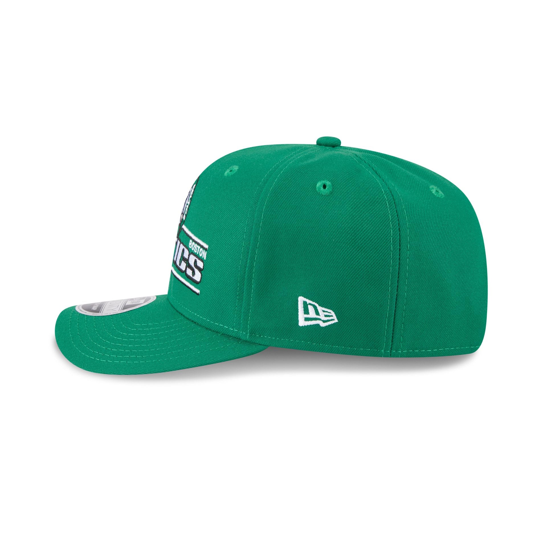 Boston Celtics Stated 9SEVENTY Stretch-Snap Hat - Image 4