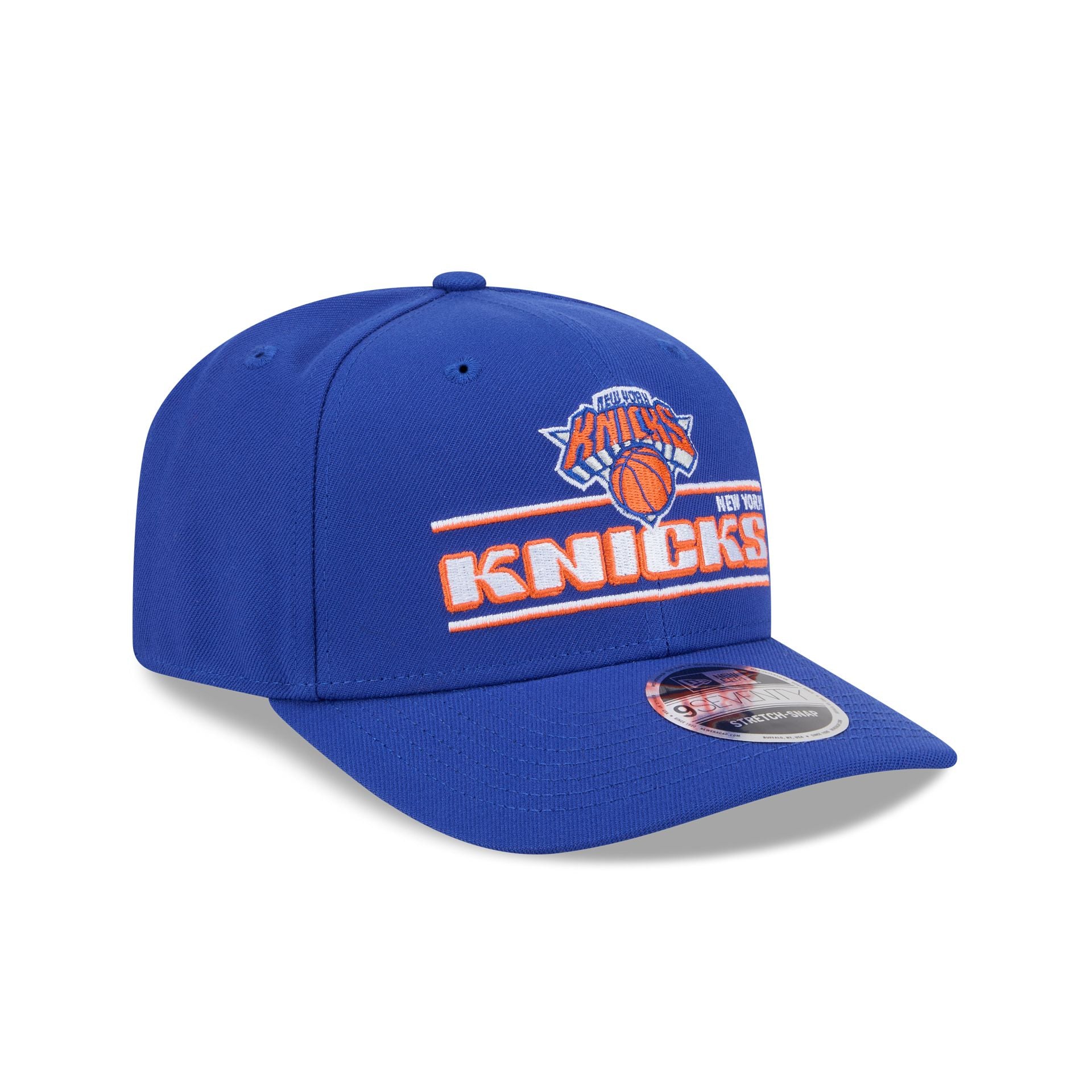 New York Knicks Stated 9SEVENTY Stretch-Snap Hat - Image 3