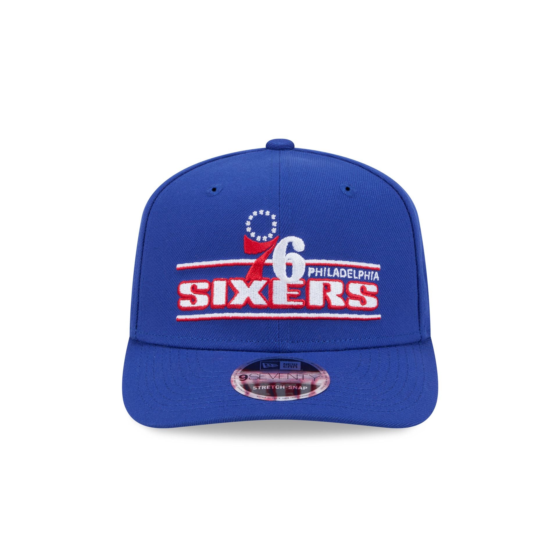 Philadelphia 76ers Stated 9SEVENTY Stretch-Snap Hat - Image 2