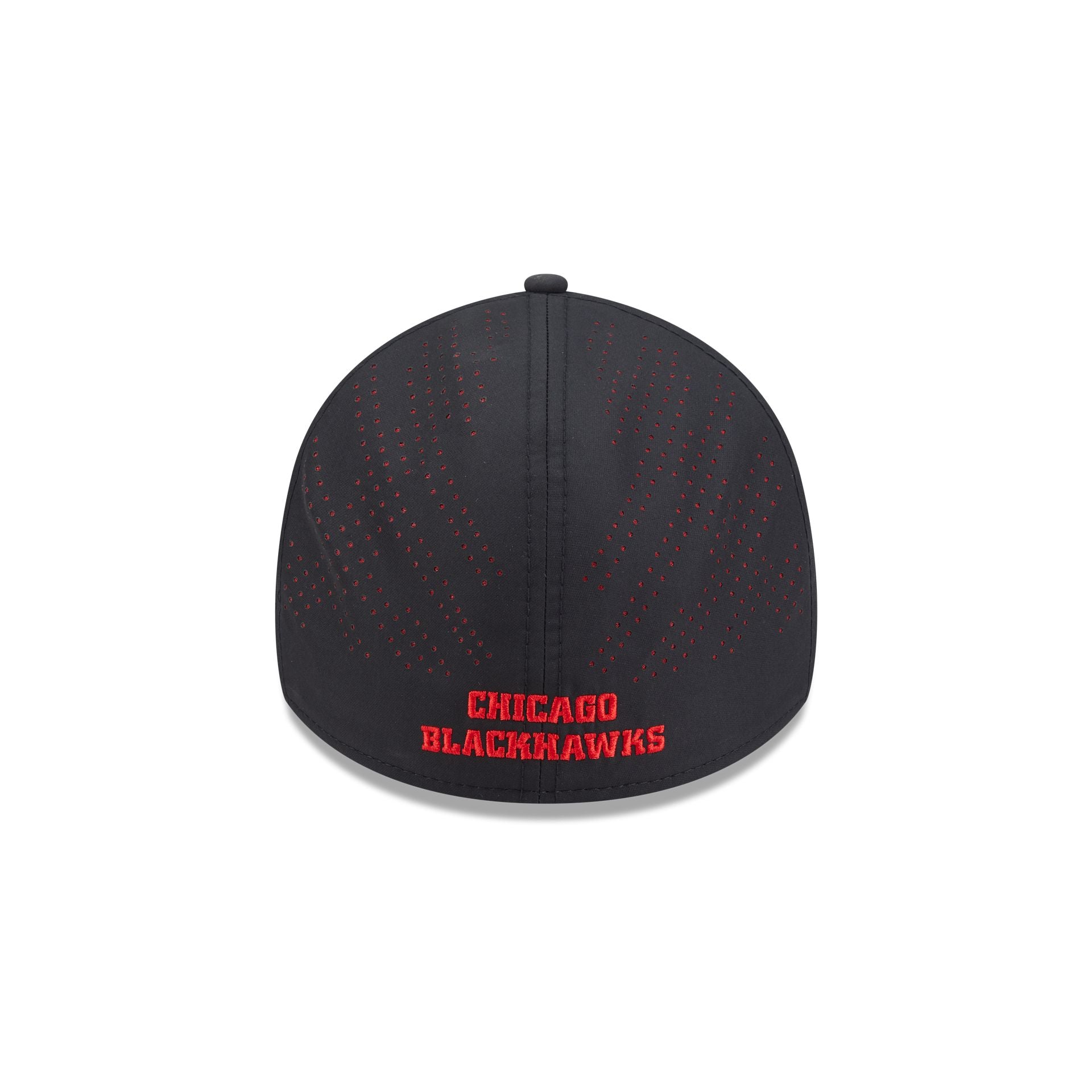 Chicago Blackhawks Night 39THIRTY Stretch Fit Hat - Image 6