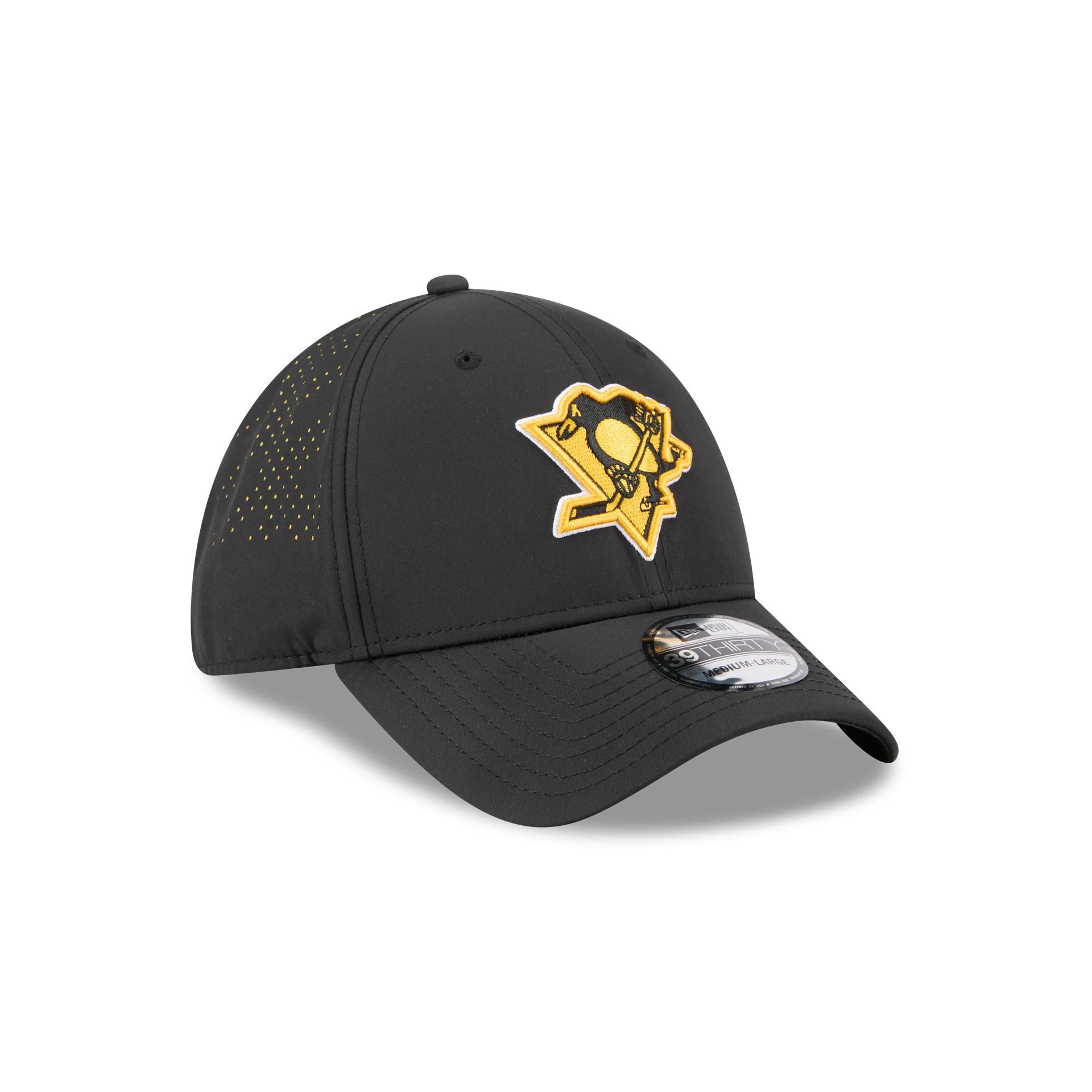 Pittsburgh Penguins Night 39THIRTY Stretch Fit Hat - Image 3