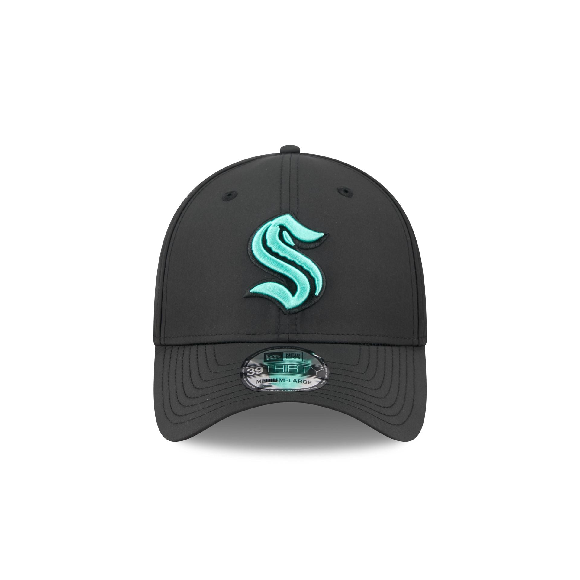 Seattle Kraken Night 39THIRTY Stretch Fit Hat - Image 2