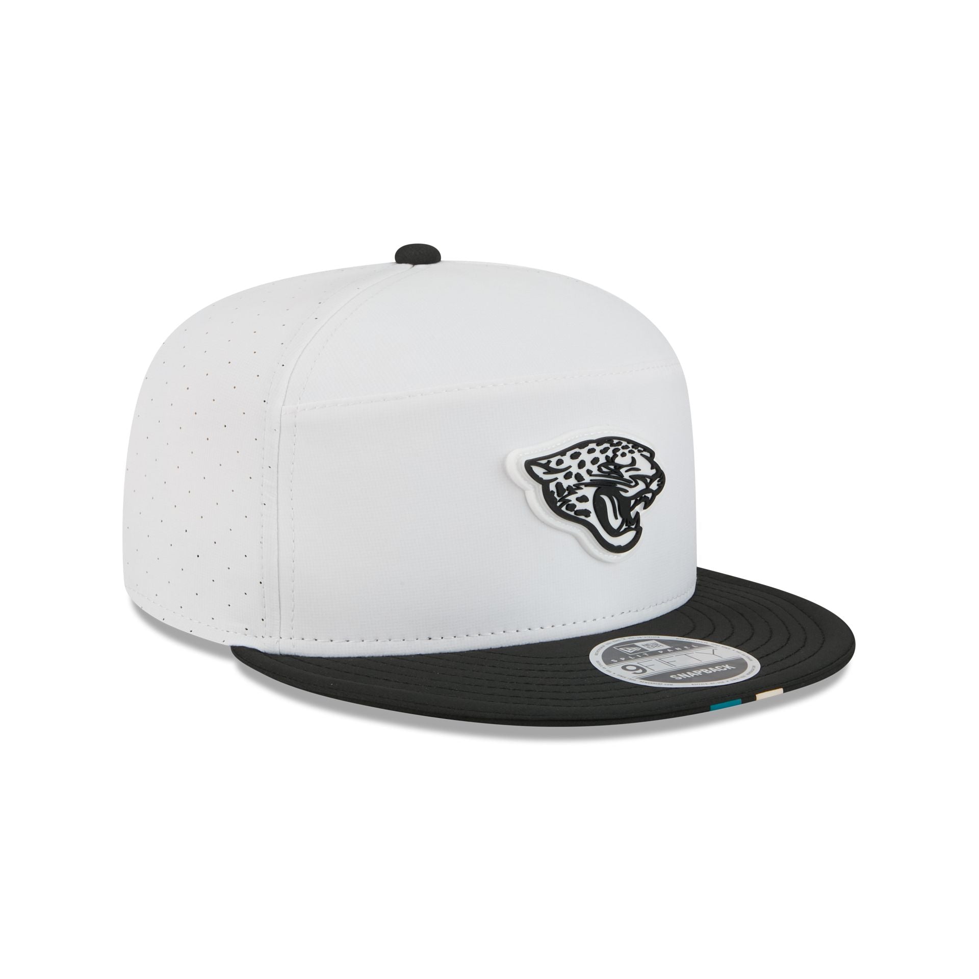 Jacksonville Jaguars 2025 Training Split Panel 9FIFTY Snapback Hat - Image 3