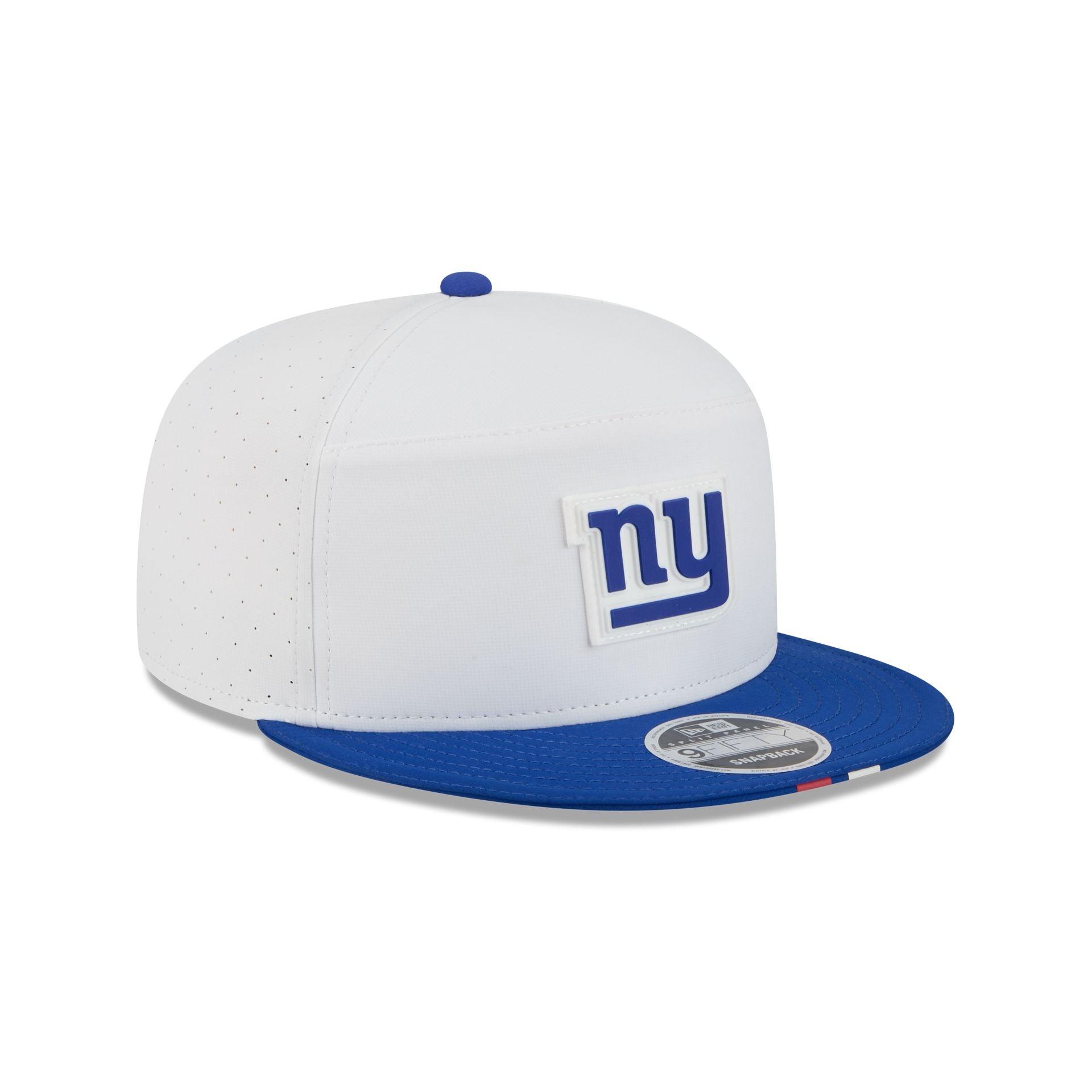 New York Giants 2025 Training Split Panel 9FIFTY Snapback Hat - Image 10