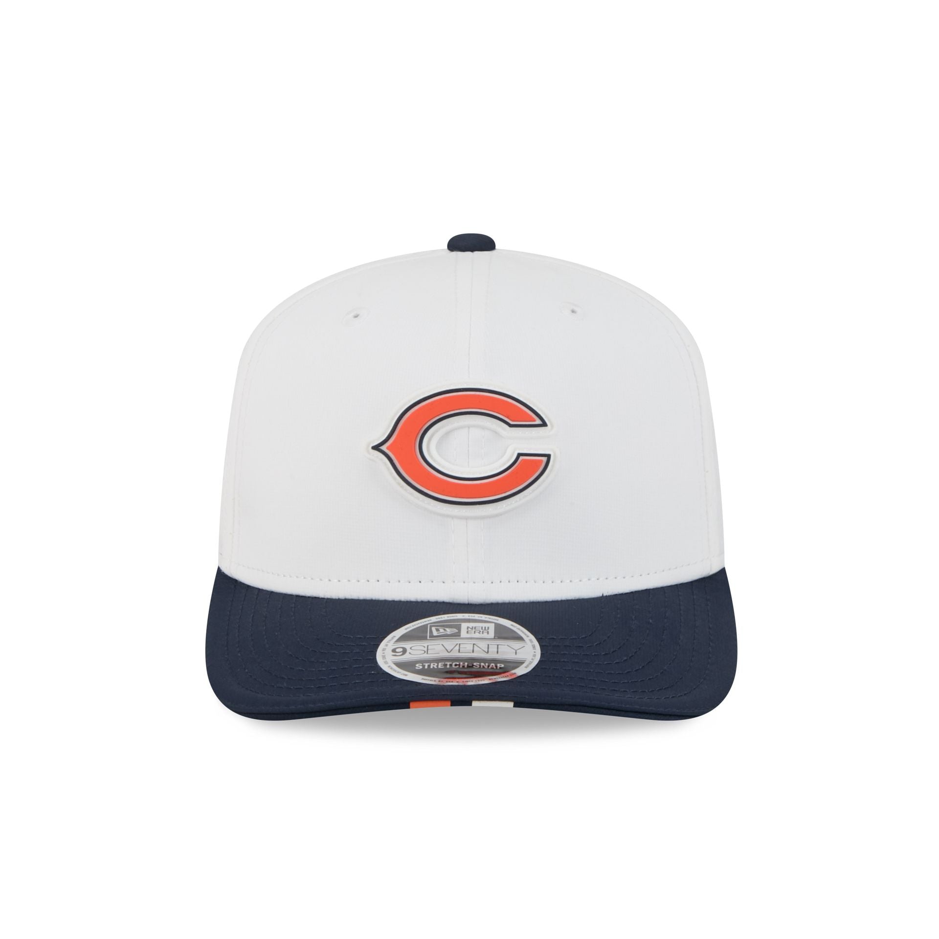 Chicago Bears 2025 Training 9SEVENTY Stretch-Snap Hat - Image 2
