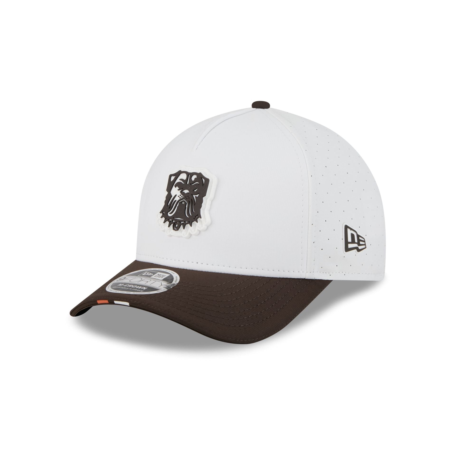 Cleveland Browns 2025 Training 9FORTY M-Crown A-Frame Snapback Hat