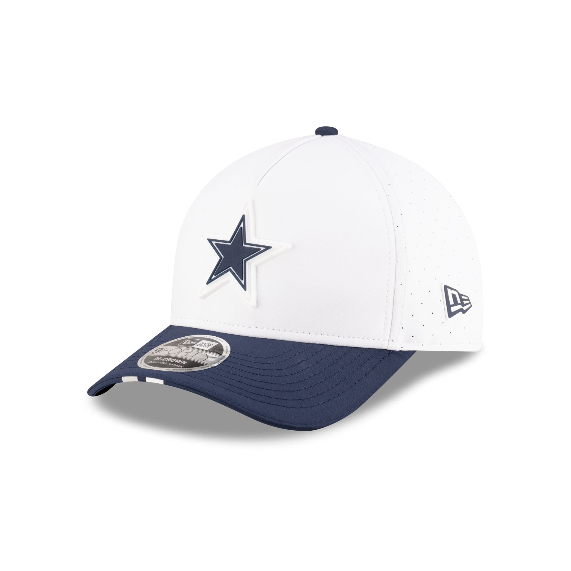 Dallas Cowboys 2025 Training 9FORTY M-Crown A-Frame Snapback Hat