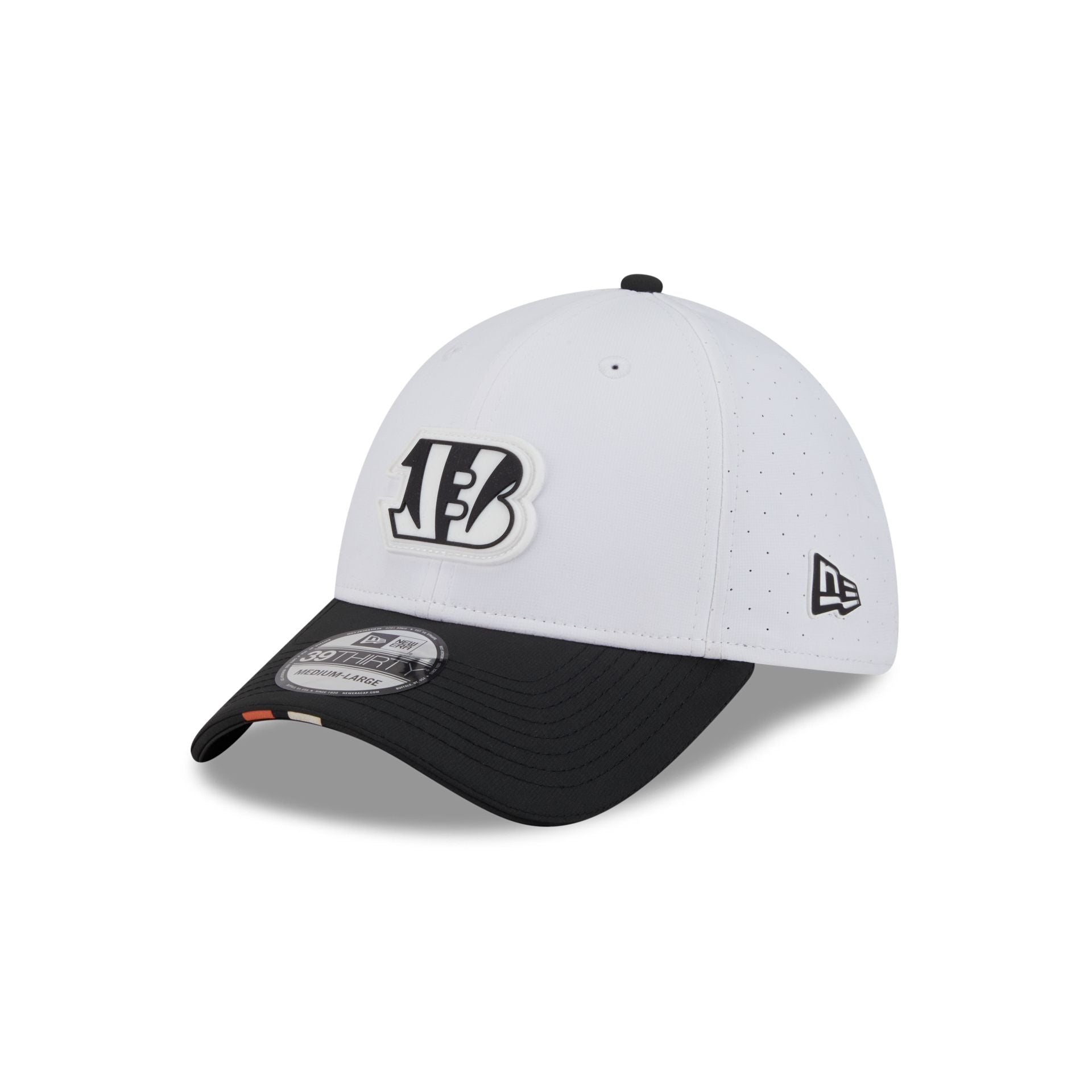 Cincinnati Bengals 2025 Training 39THIRTY Stretch Fit Hat