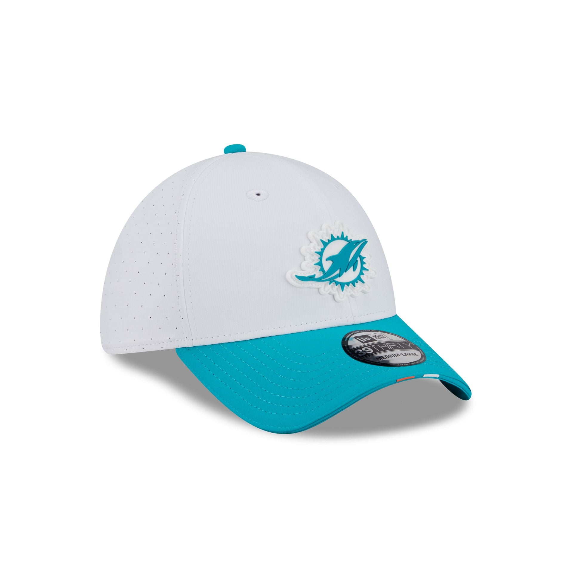 Miami Dolphins 2025 Training 39THIRTY Stretch Fit Hat - Image 3
