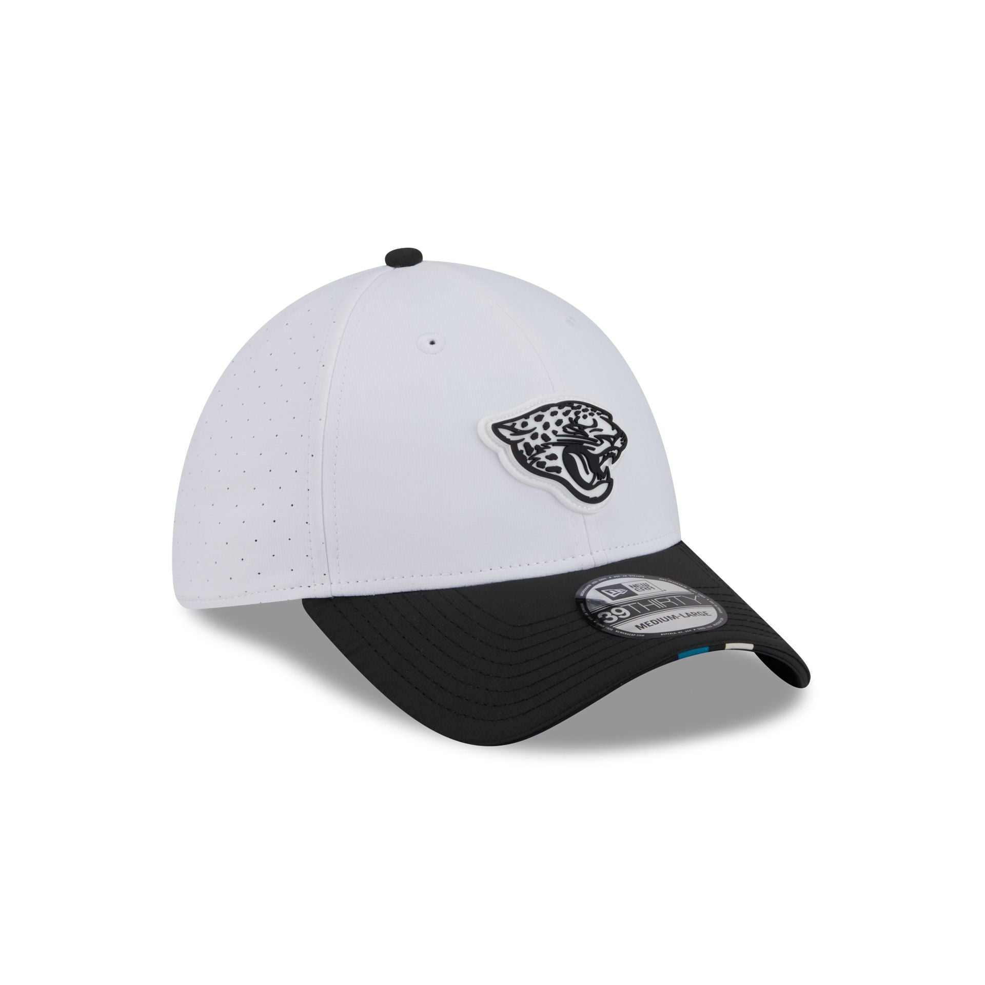 Jacksonville Jaguars 2025 Training 39THIRTY Stretch Fit Hat - Image 3
