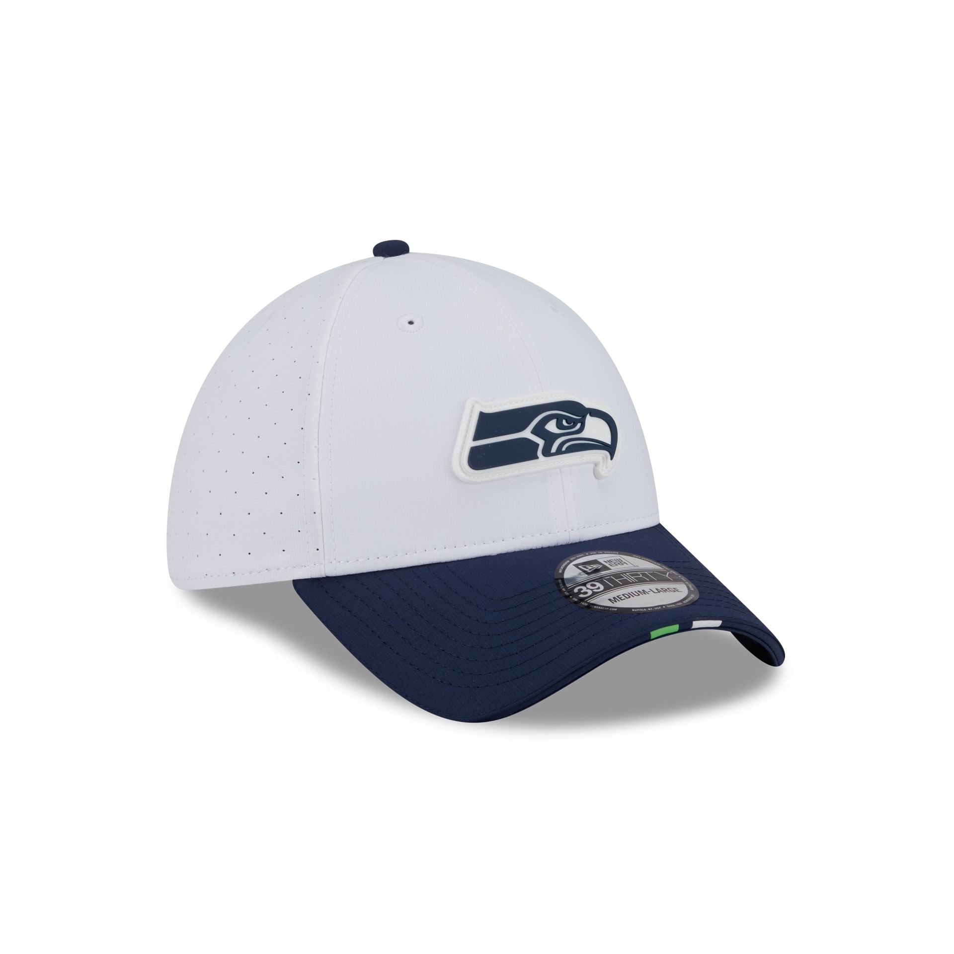 Seattle Seahawks 2025 Training 39THIRTY Stretch Fit Hat - Image 3