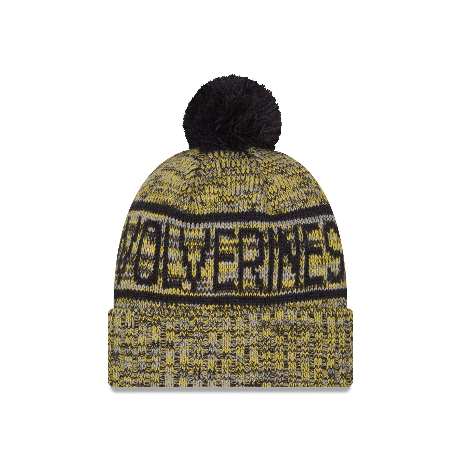 Michigan Wolverines Cold Weather Pom Knit Hat - Image 3