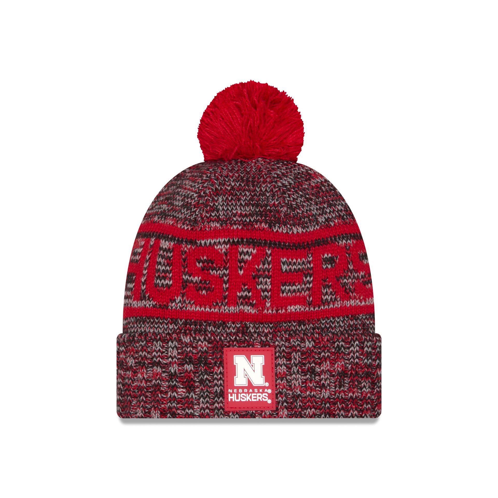 Nebraska Cornhuskers Cold Weather Pom Knit Hat
