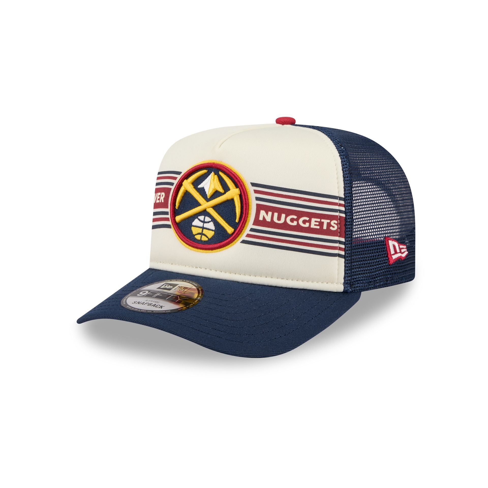 Denver Nuggets Banner 9FIFTY A-Frame Trucker Hat