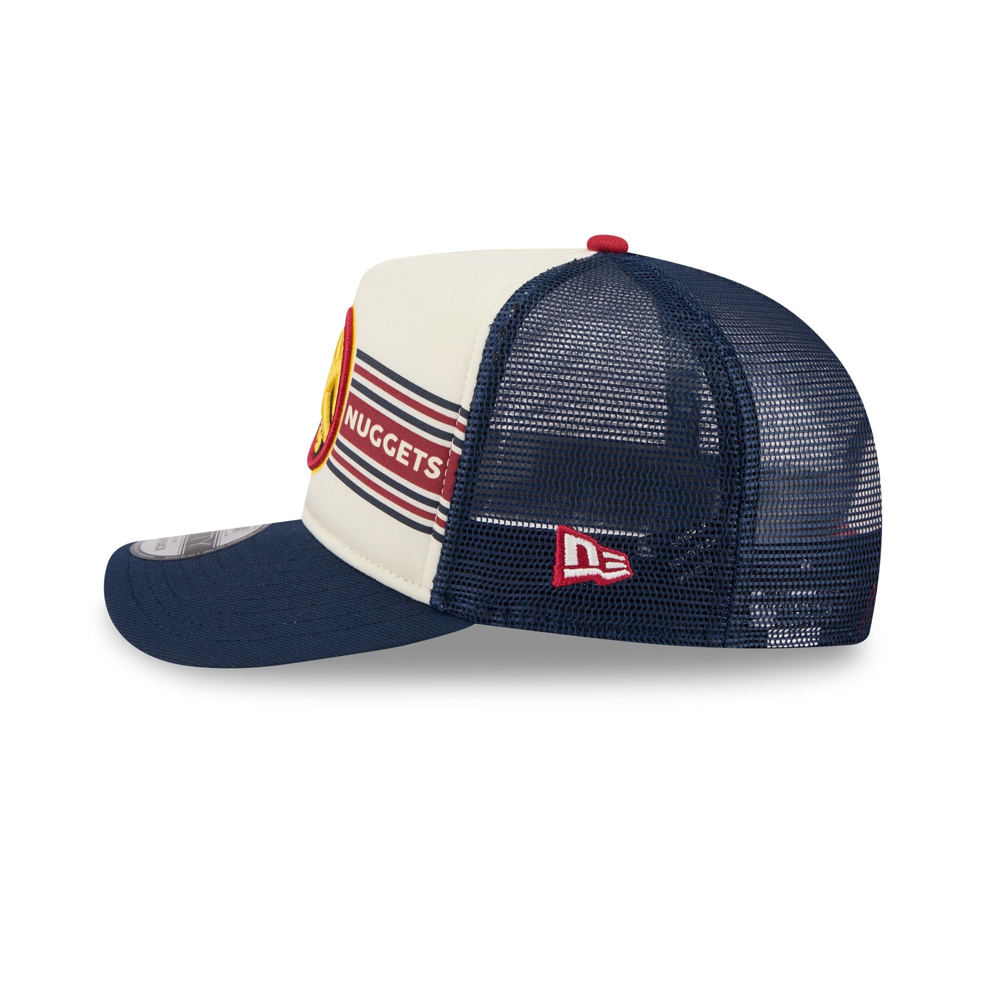 Denver Nuggets Banner 9FIFTY A-Frame Trucker Hat - Image 4