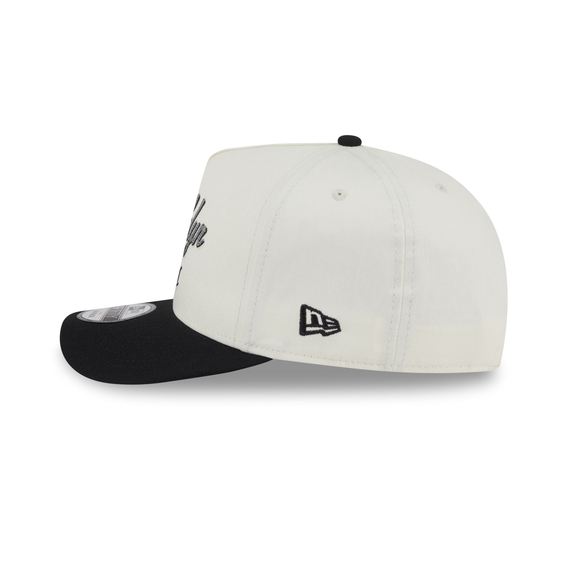 Brooklyn Nets Chainstitch 9FIFTY A-Frame Snapback Hat - Image 4