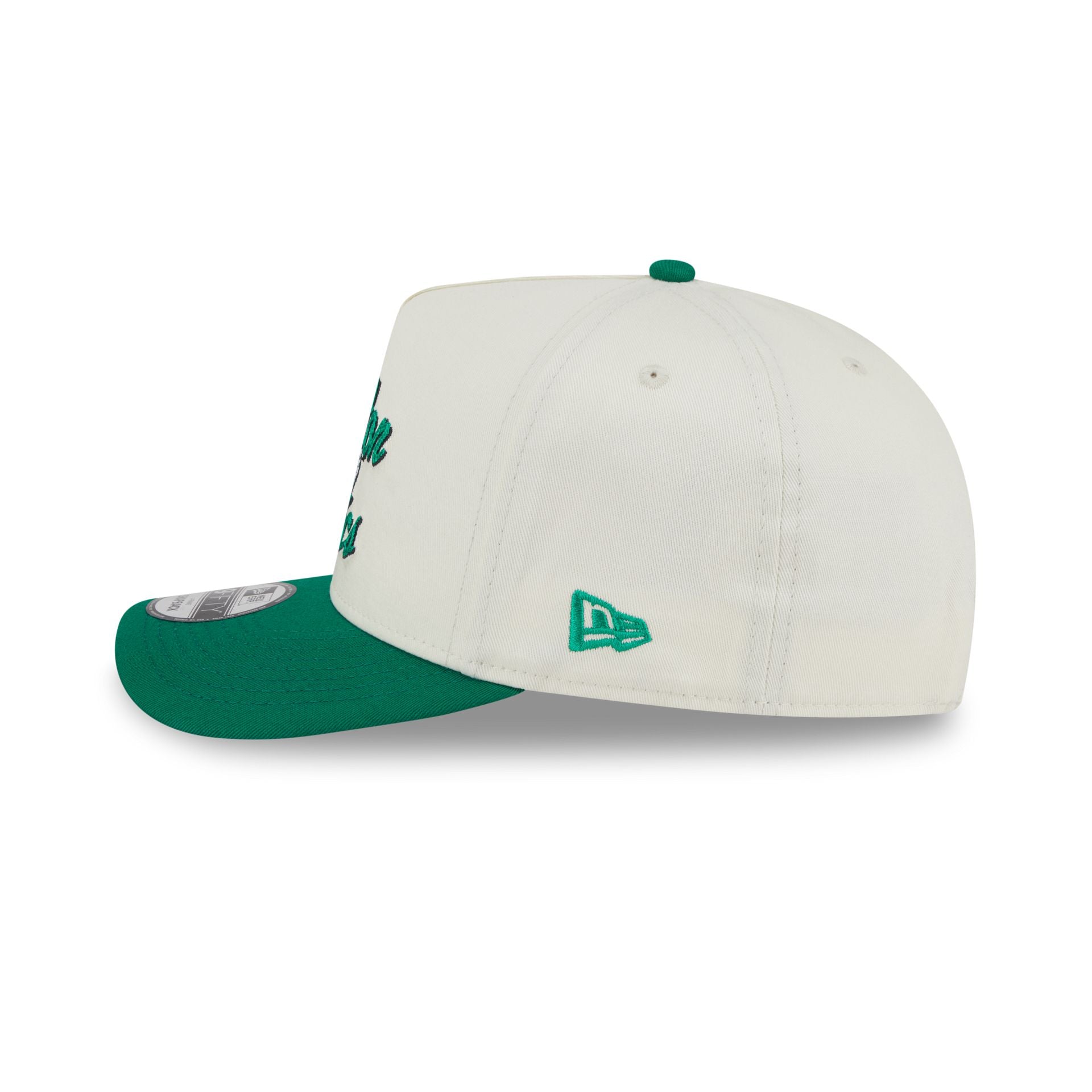 Boston Celtics Chainstitch 9FIFTY A-Frame Snapback Hat - Image 4