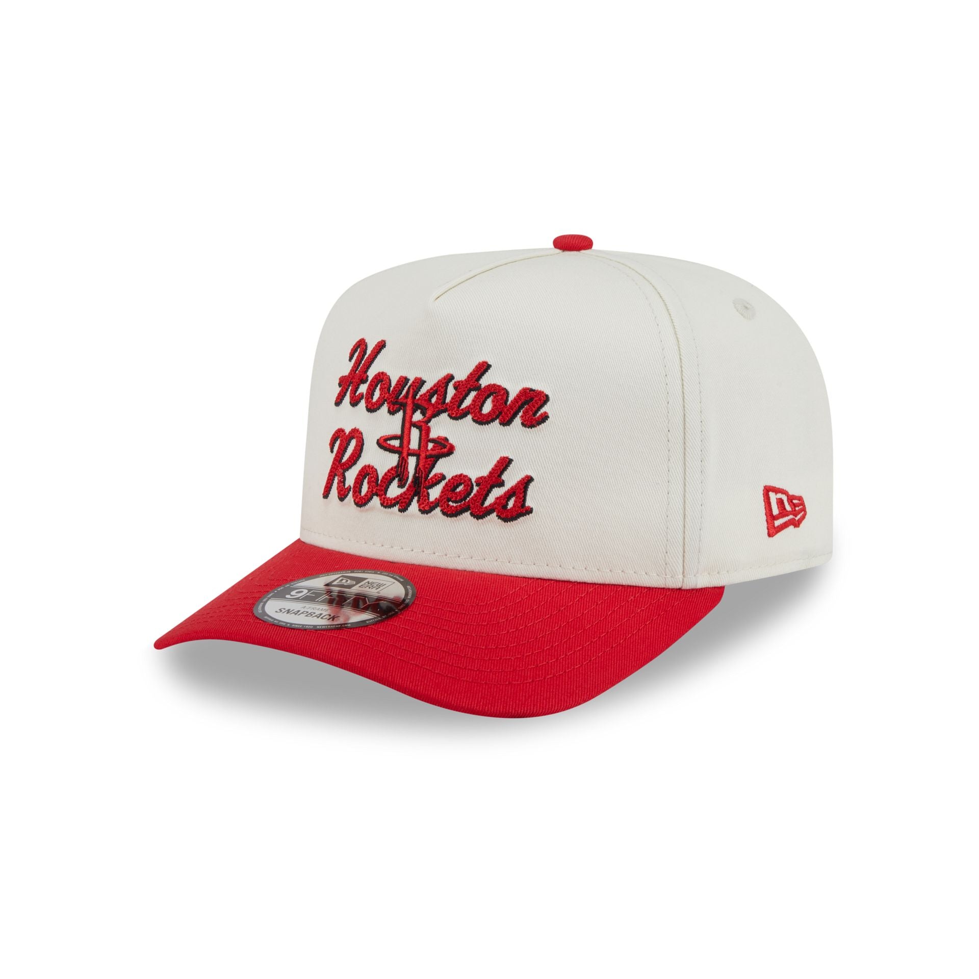 Houston Rockets Chainstitch 9FIFTY A-Frame Snapback Hat