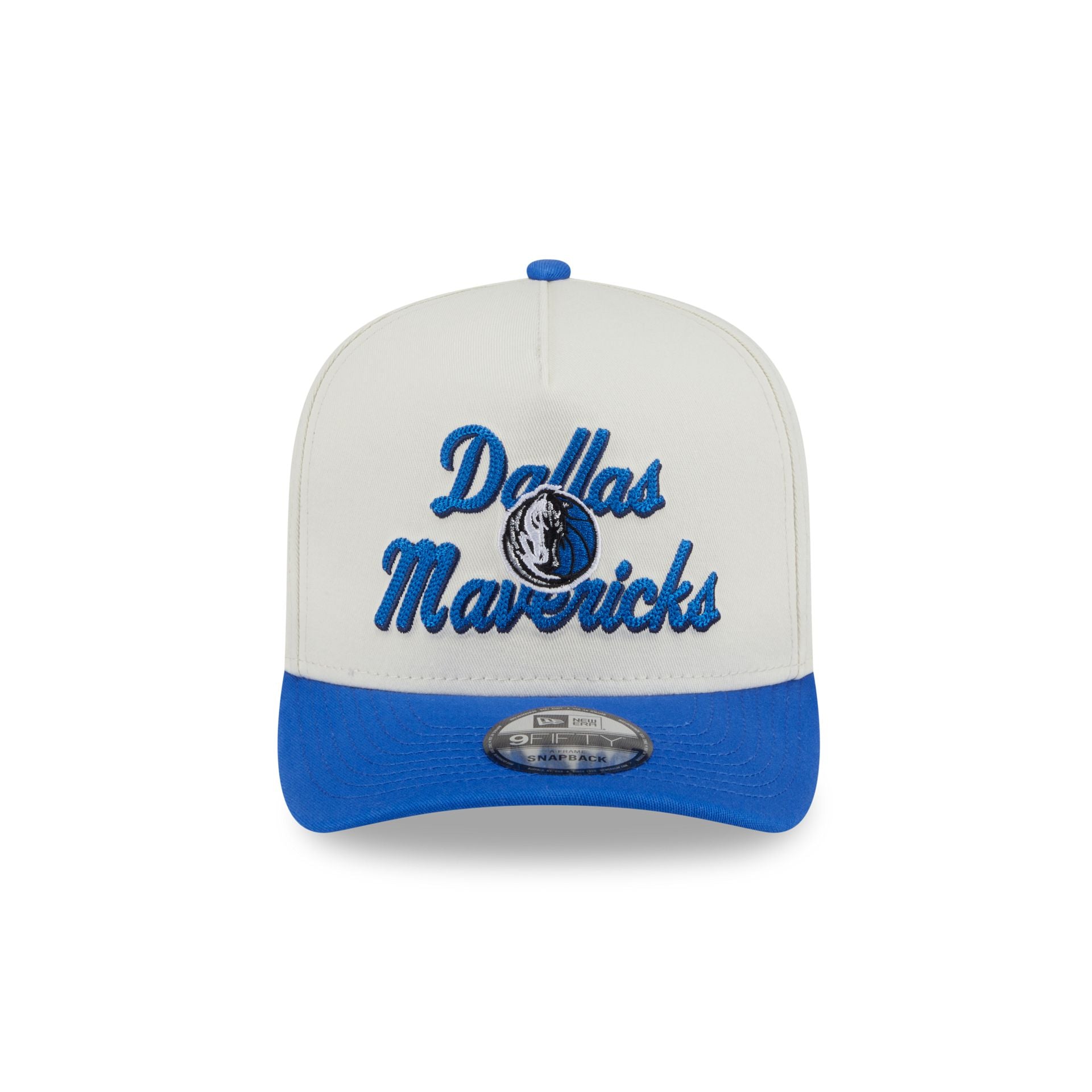 Dallas Mavericks Chainstitch 9FIFTY A-Frame Snapback Hat - Image 2