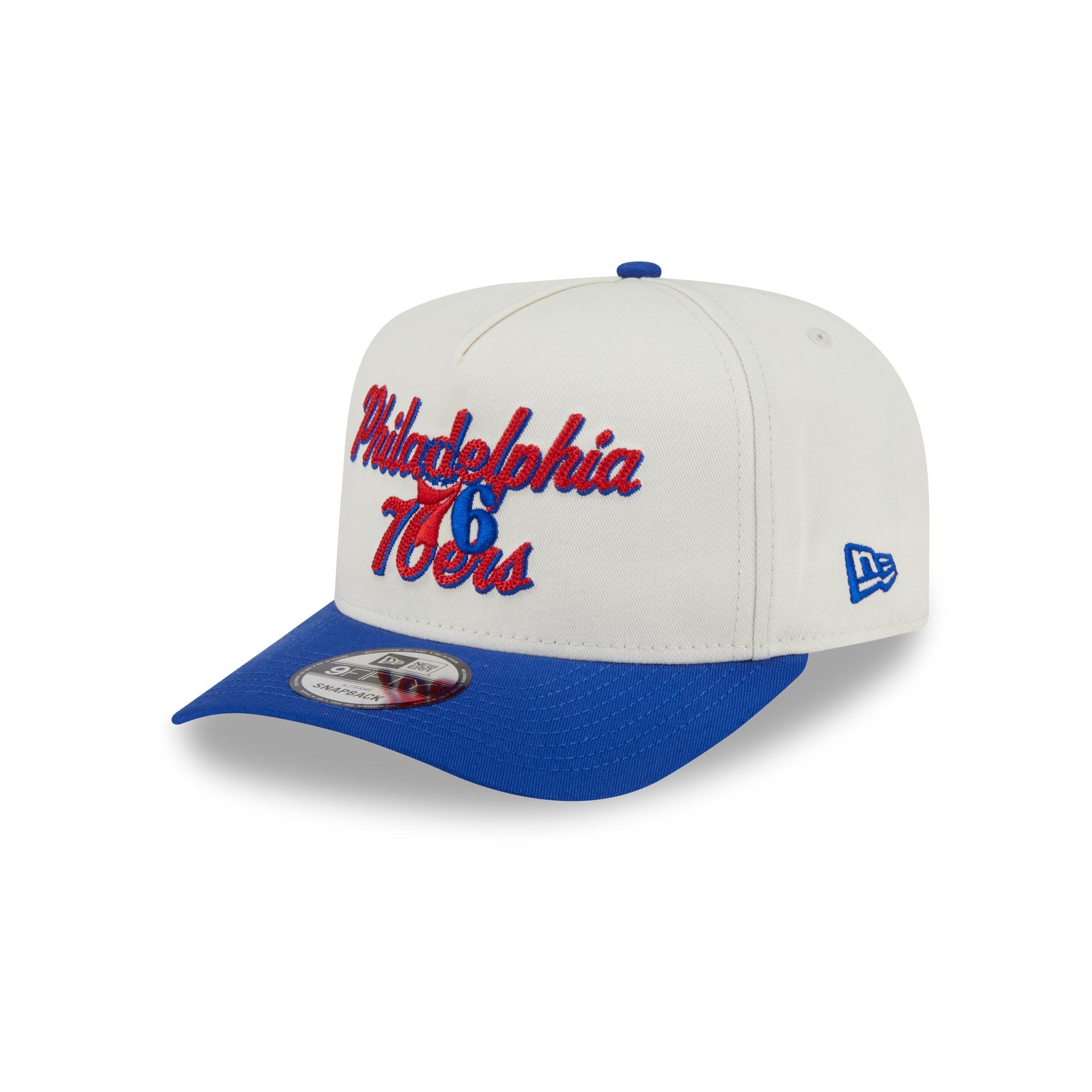Philadelphia 76ers Chainstitch 9FIFTY A-Frame Snapback Hat