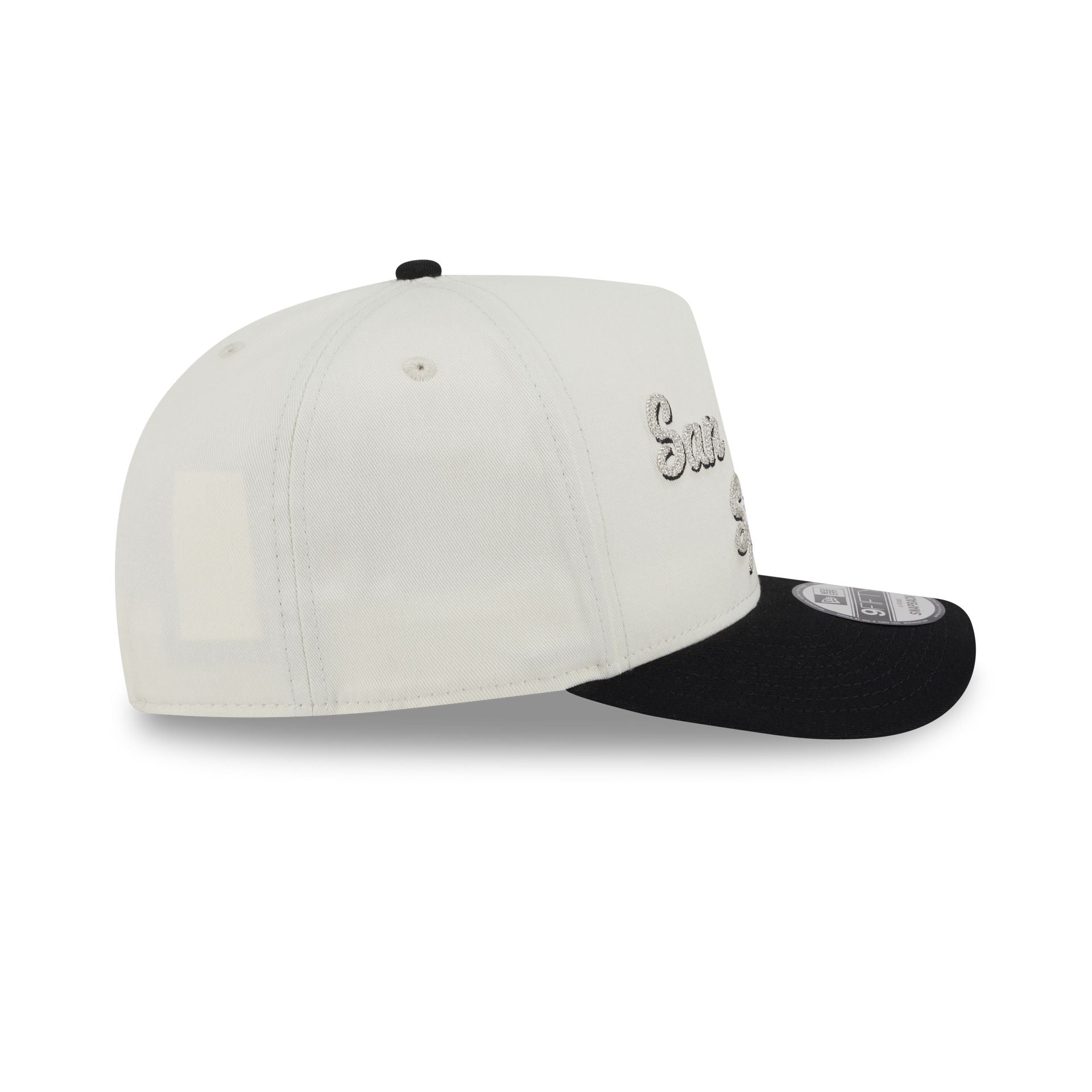 San Antonio Spurs Chainstitch 9FIFTY A-Frame Snapback Hat - Image 5