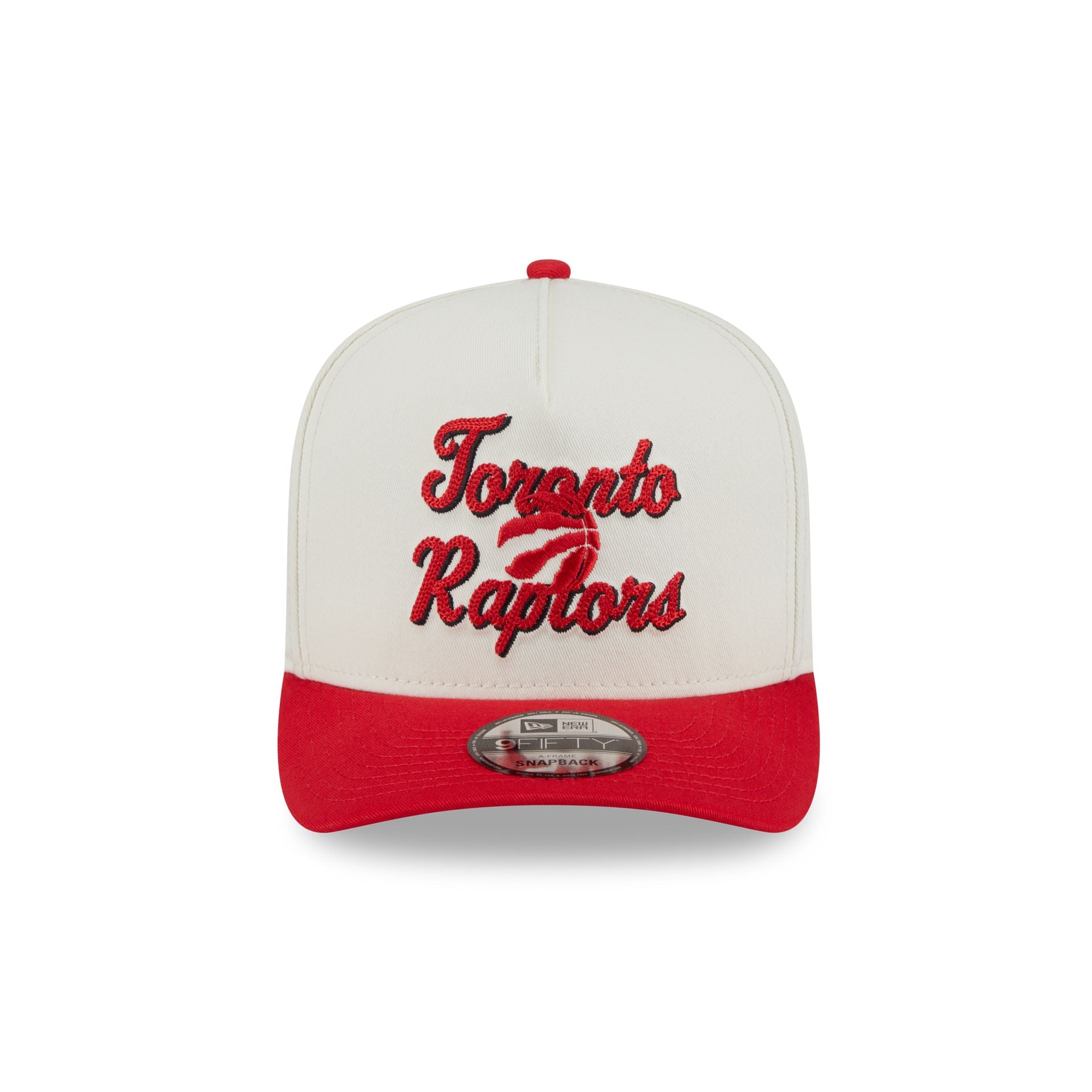 Toronto Raptors Chainstitch 9FIFTY A-Frame Snapback Hat - Image 2