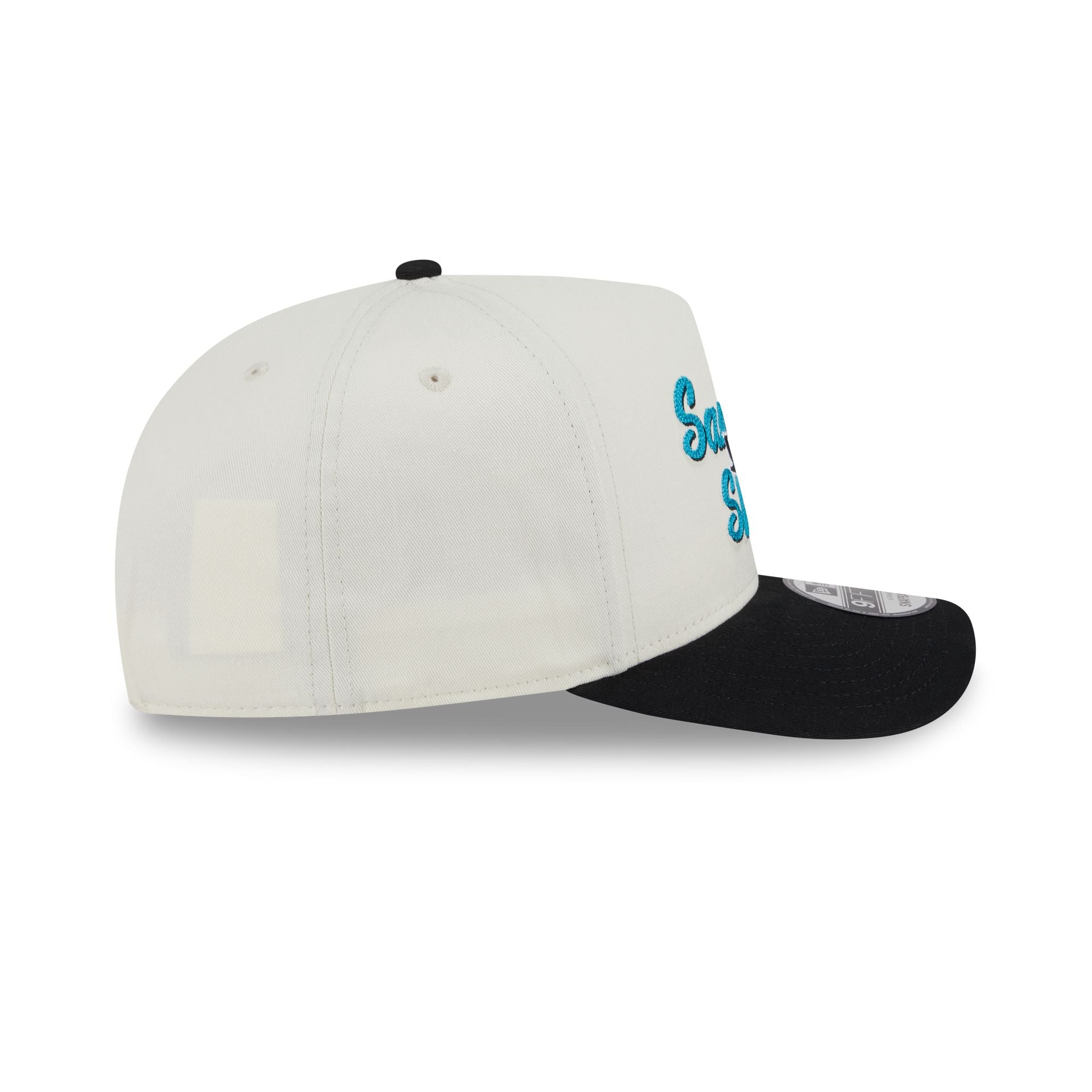 San Jose Sharks Chainstitch 9FIFTY A-Frame Snapback Hat - Image 5