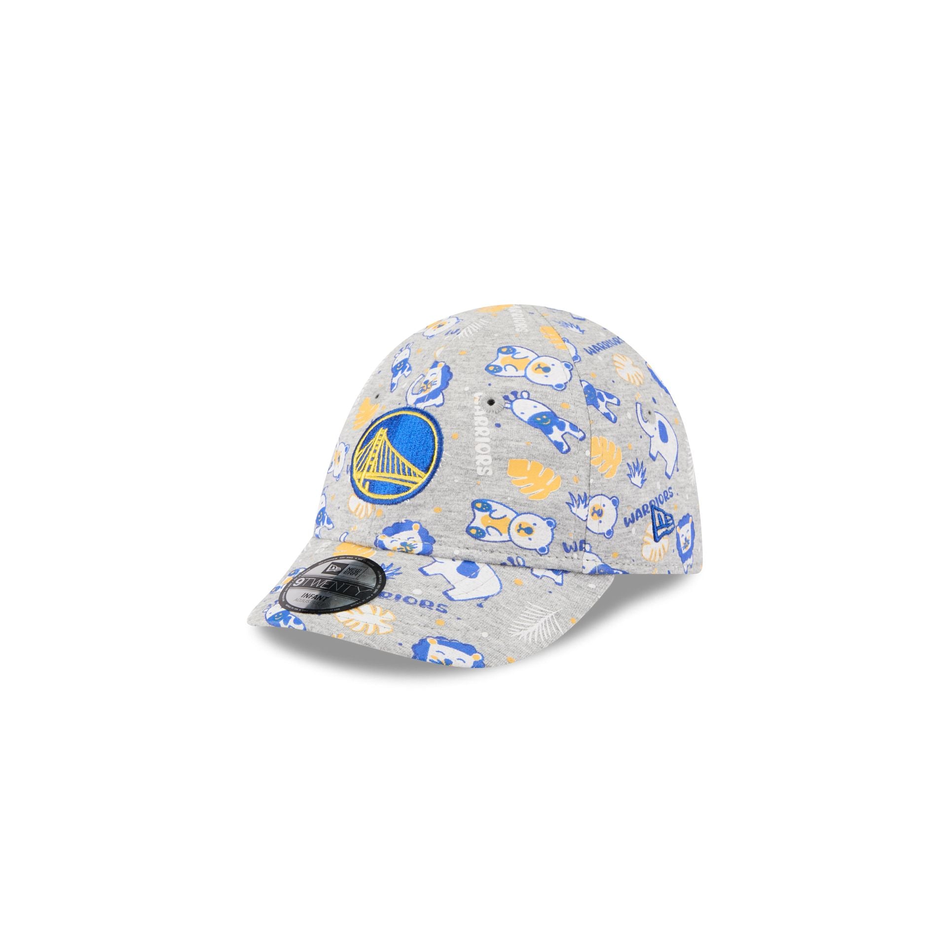 Golden State Warriors Kids Animal 9TWENTY Adjustable Hat