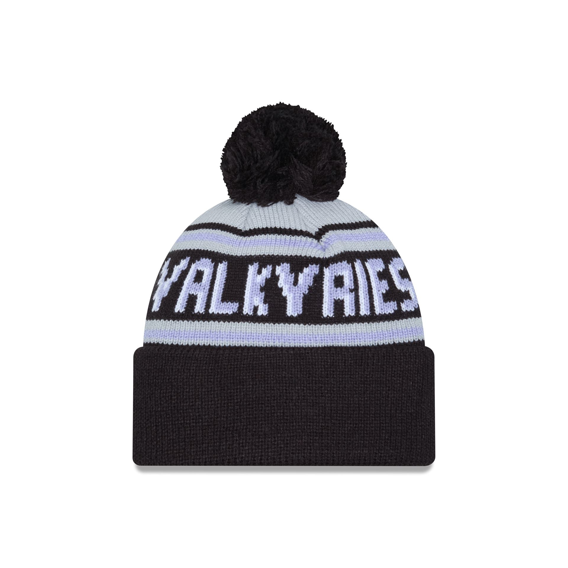 Golden State Valkyries Black Pom Knit Hat - Image 3