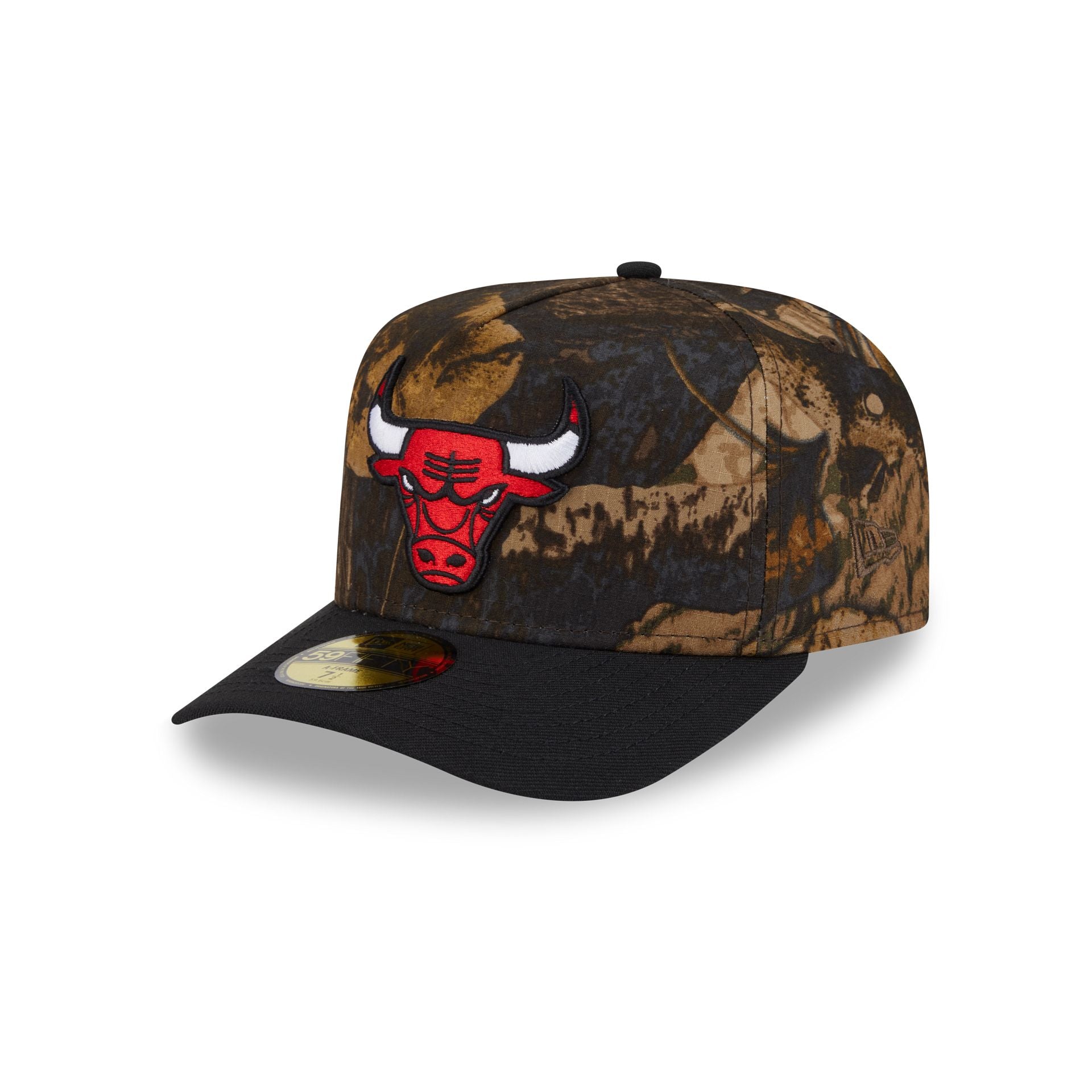 Chicago Bulls Ripstop Camo 59FIFTY A-Frame Fitted Hat