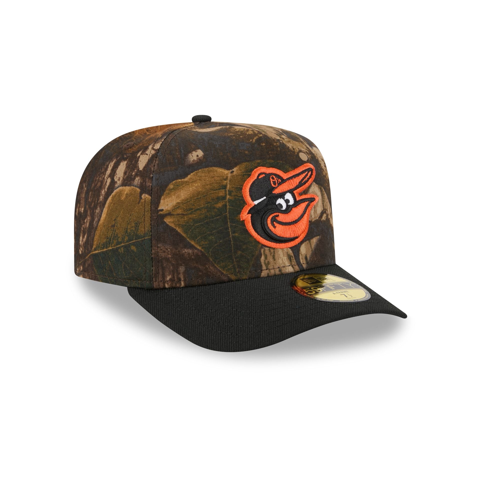 Baltimore Orioles Ripstop Camo 59FIFTY A-Frame Fitted Hat - Image 3