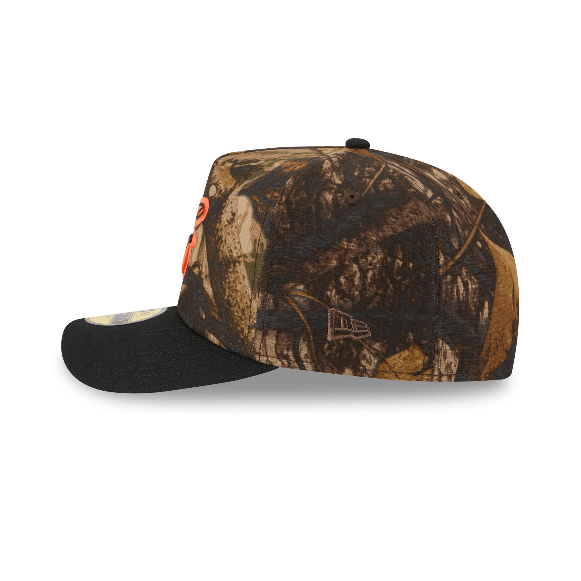Baltimore Orioles Ripstop Camo 59FIFTY A-Frame Fitted Hat - Image 4