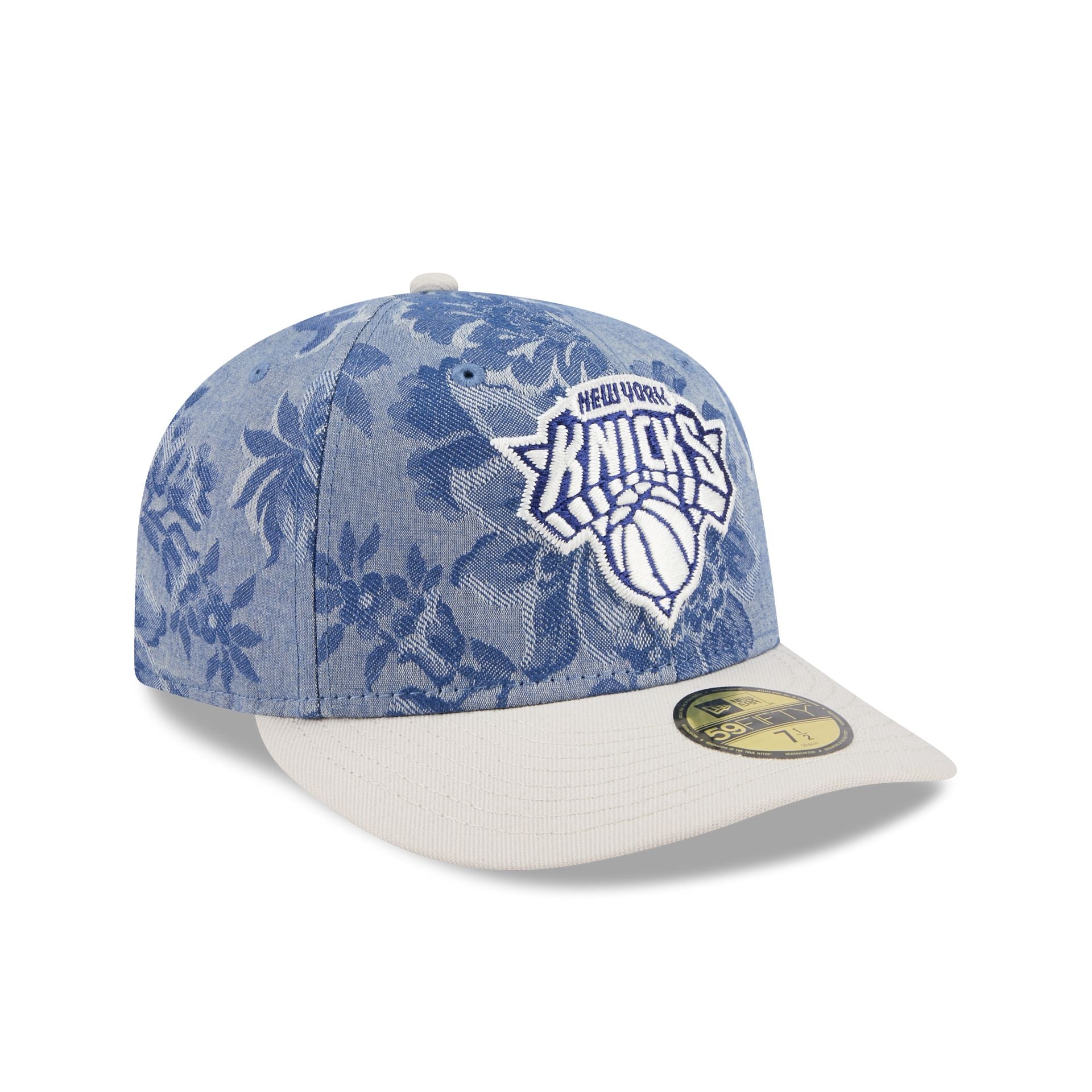 New York Knicks Two-Tone Denim 59FIFTY Fitted Hat - Image 3