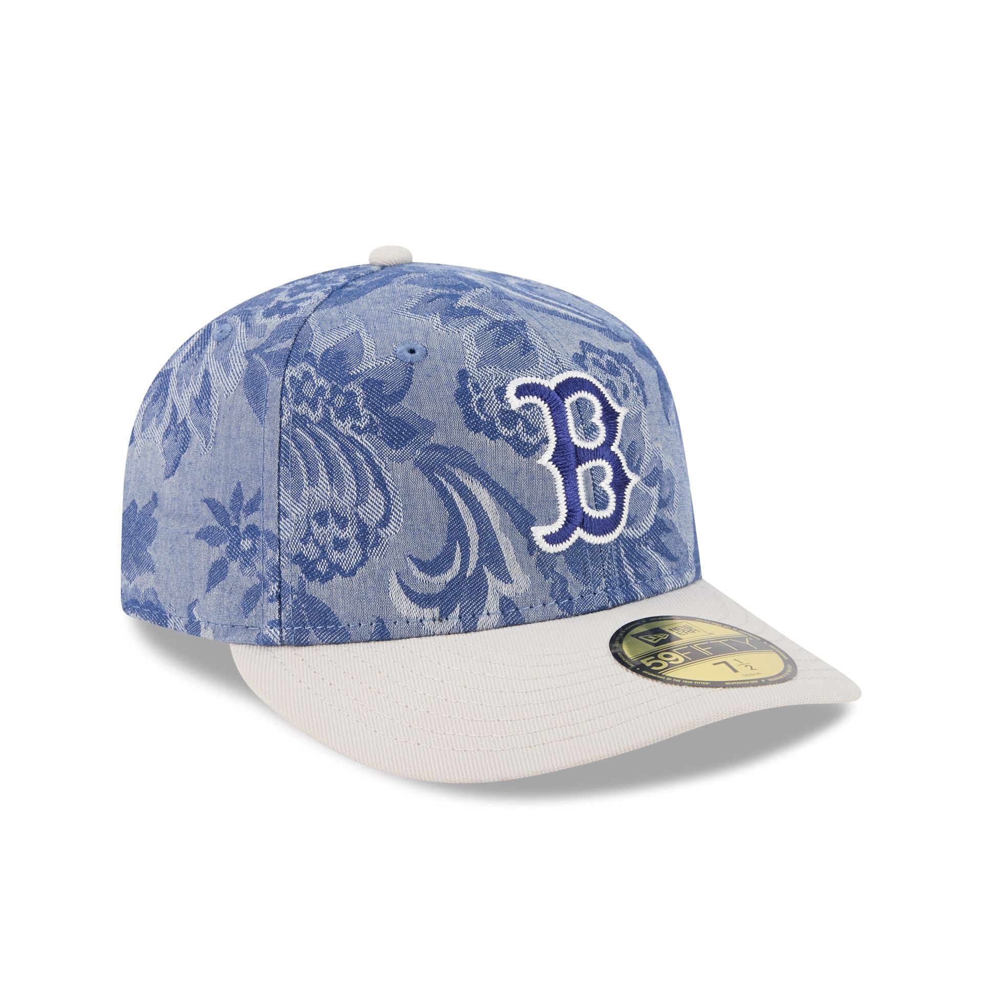 Boston Red Sox Two-Tone Denim 59FIFTY Fitted Hat - Image 3