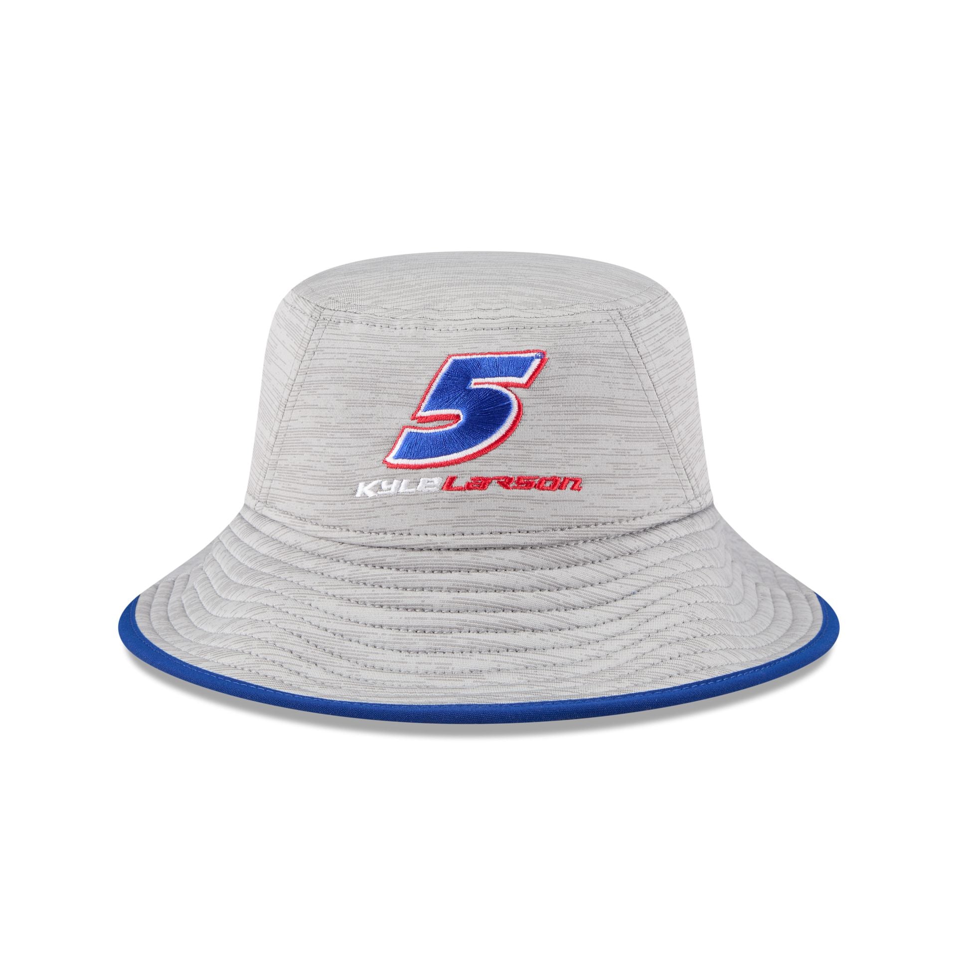Hendrick Motorsports Kyle Larson Heathered Stretch Bucket Hat - Image 2