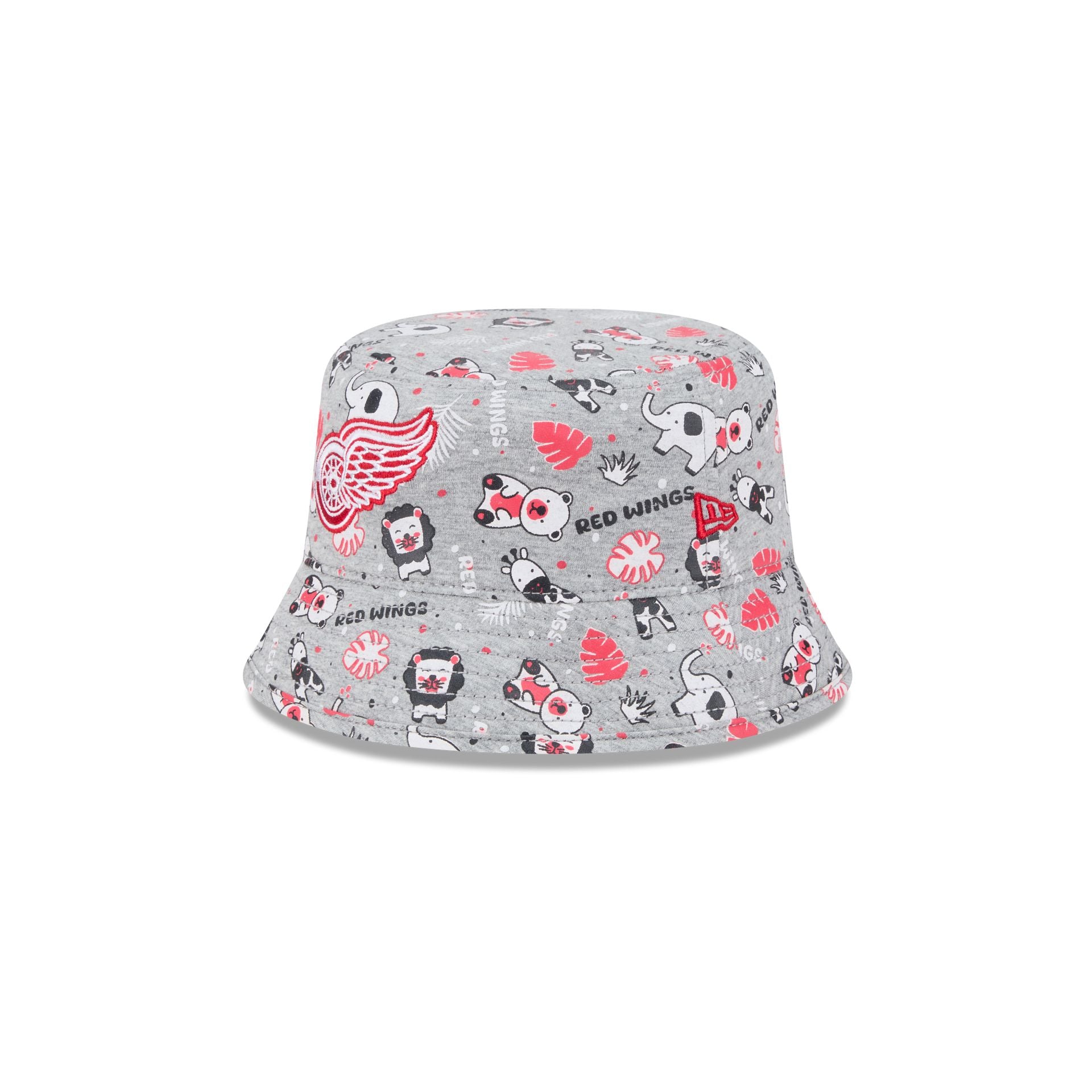 Detroit Red Wings Kids Animal Bucket Hat